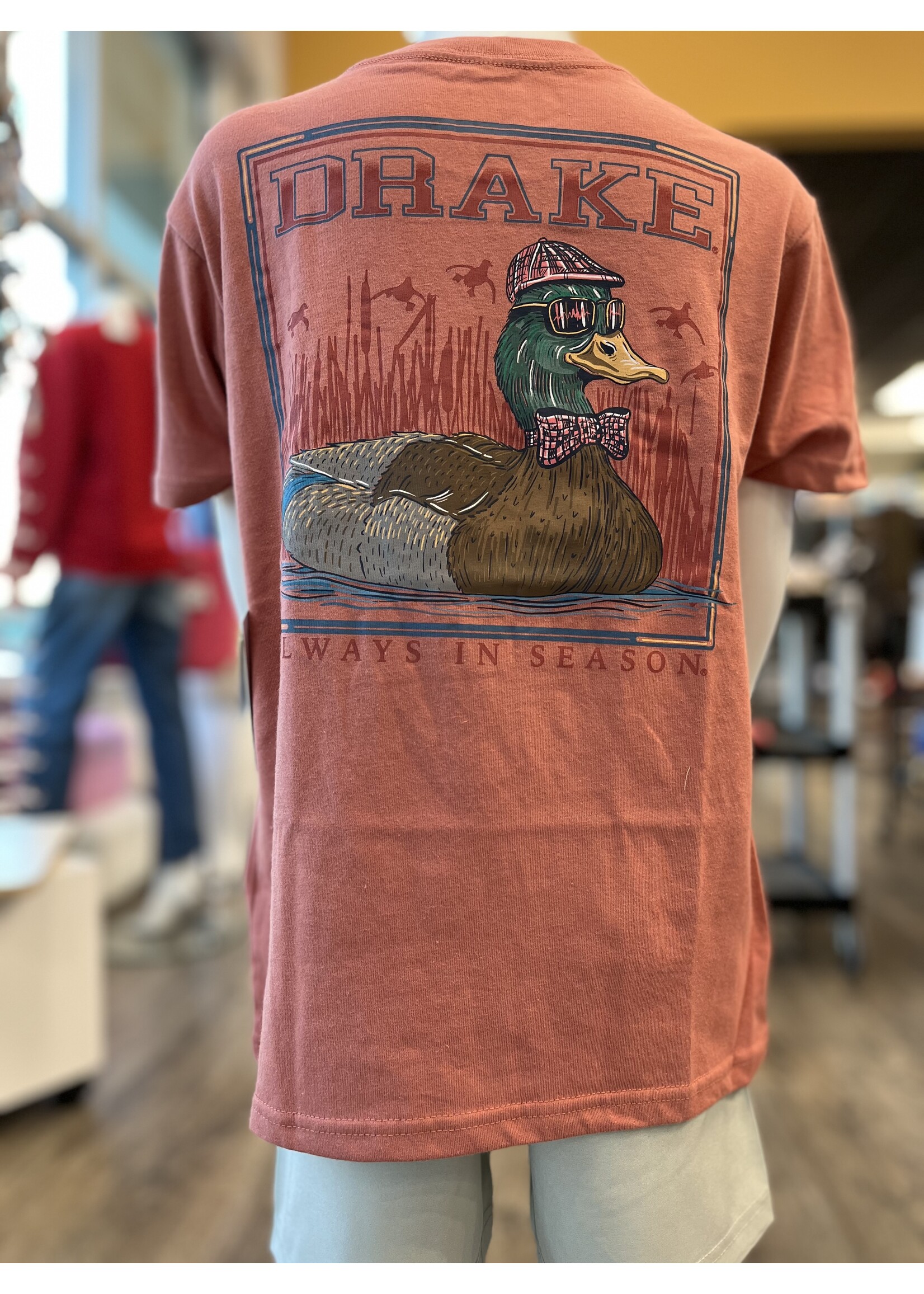 Drake Drake Youth Mallard Bow Ties s/s Tee