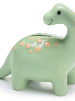 Burton + Burton Green Dinosaur Money Bank
