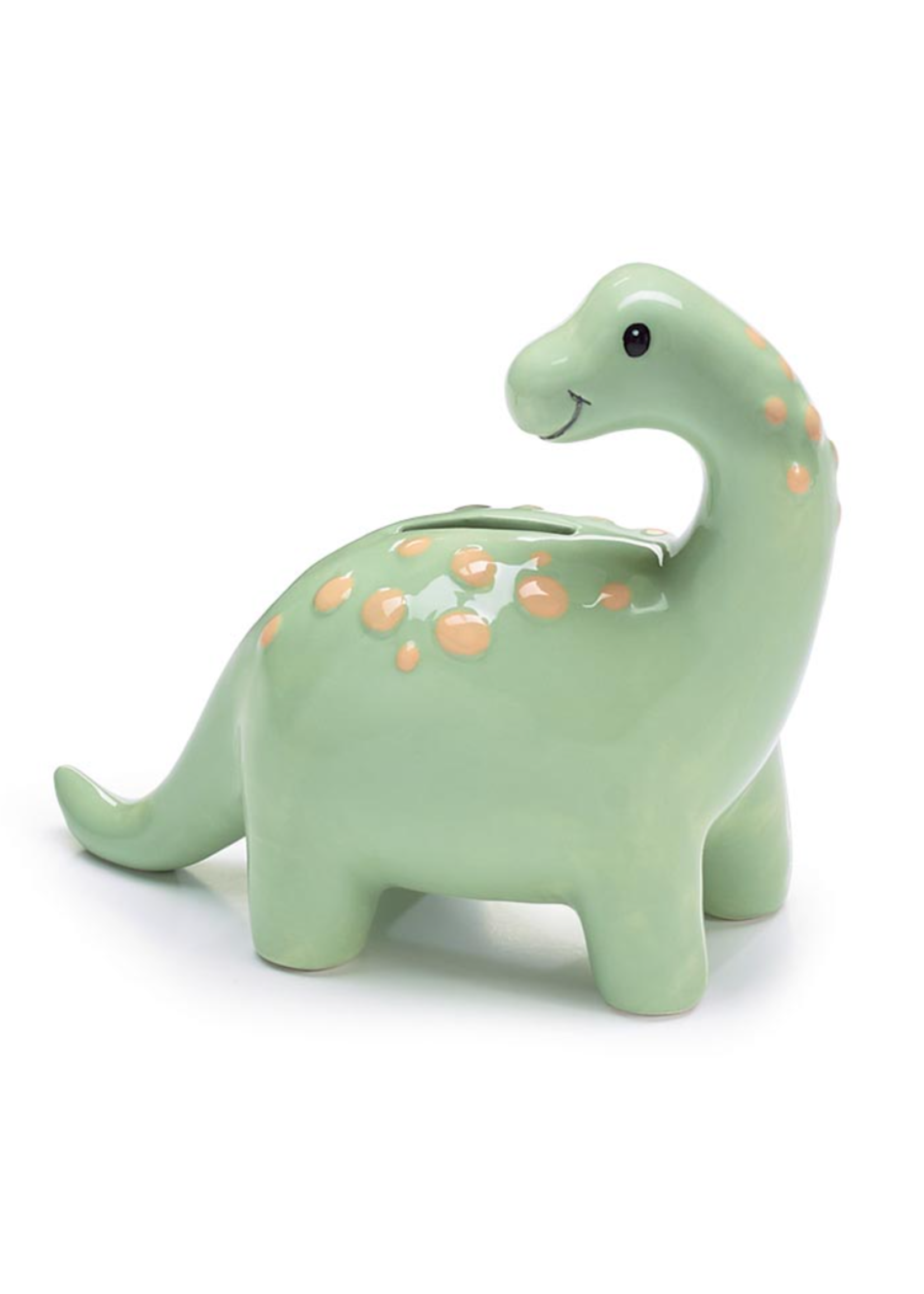 Burton + Burton Green Dinosaur Money Bank