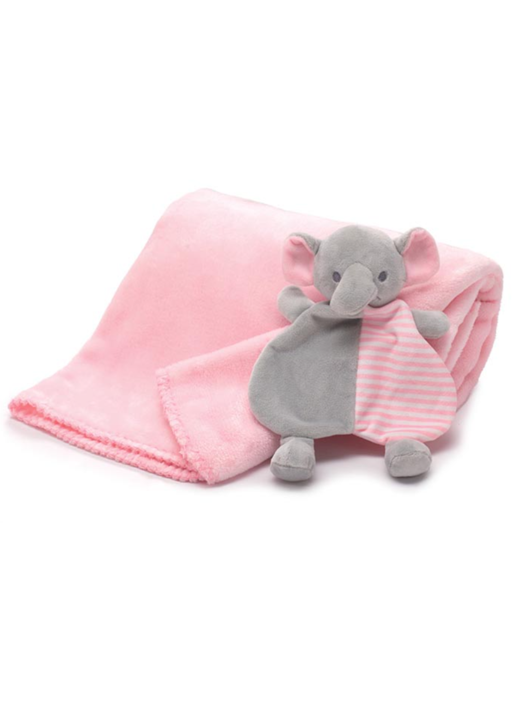 Burton + Burton Plush Elephant Gift Set Pink