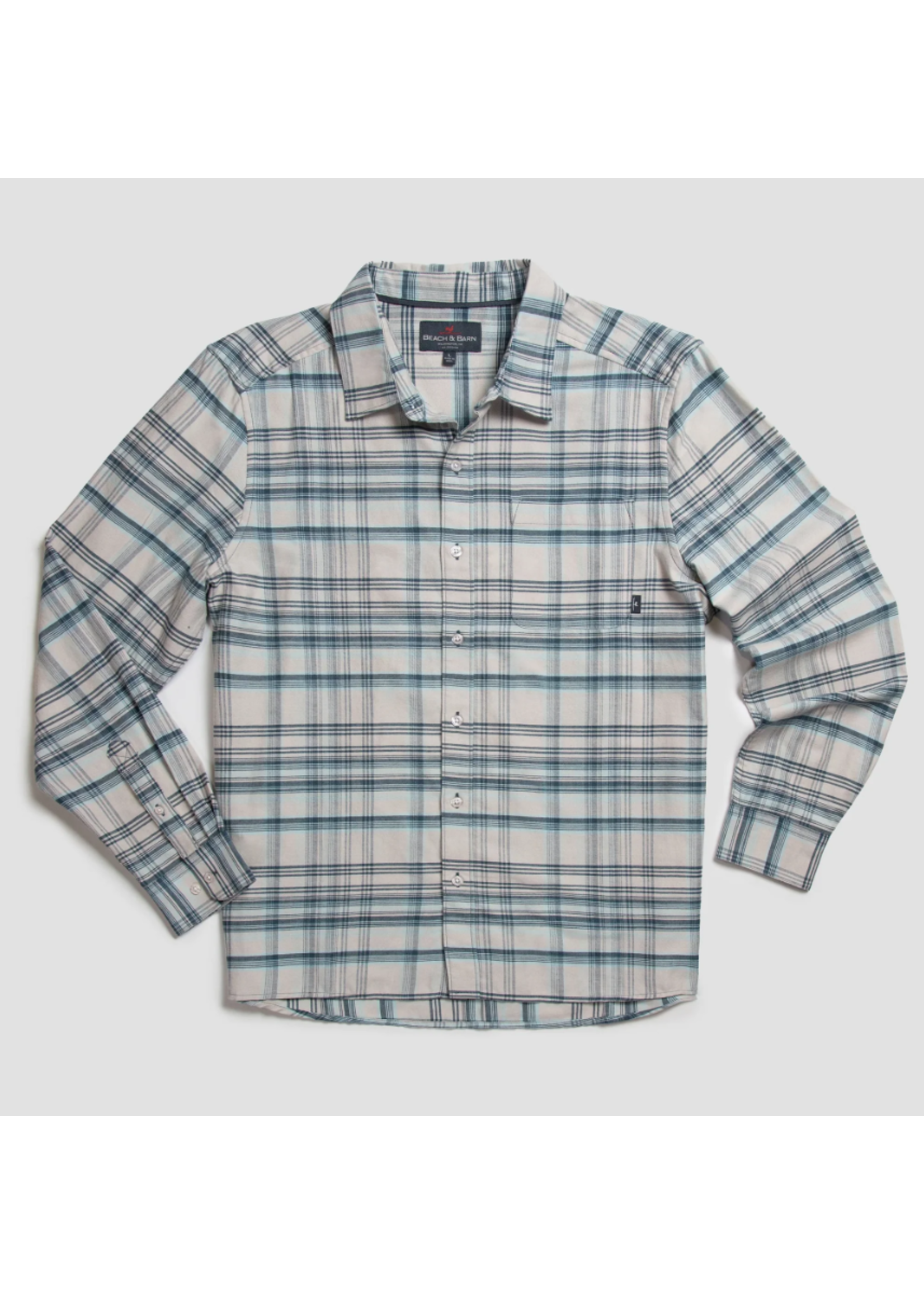 Beach and Barn Rad Plaid L/S Shirt
