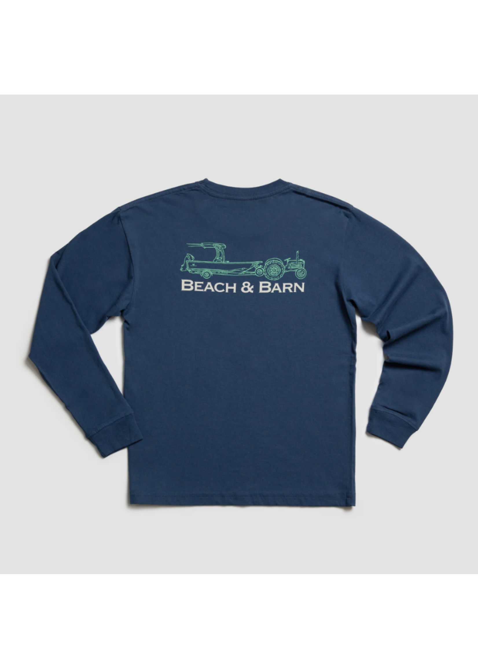 Beach and Barn Youth Tractor Pool L/S Tee