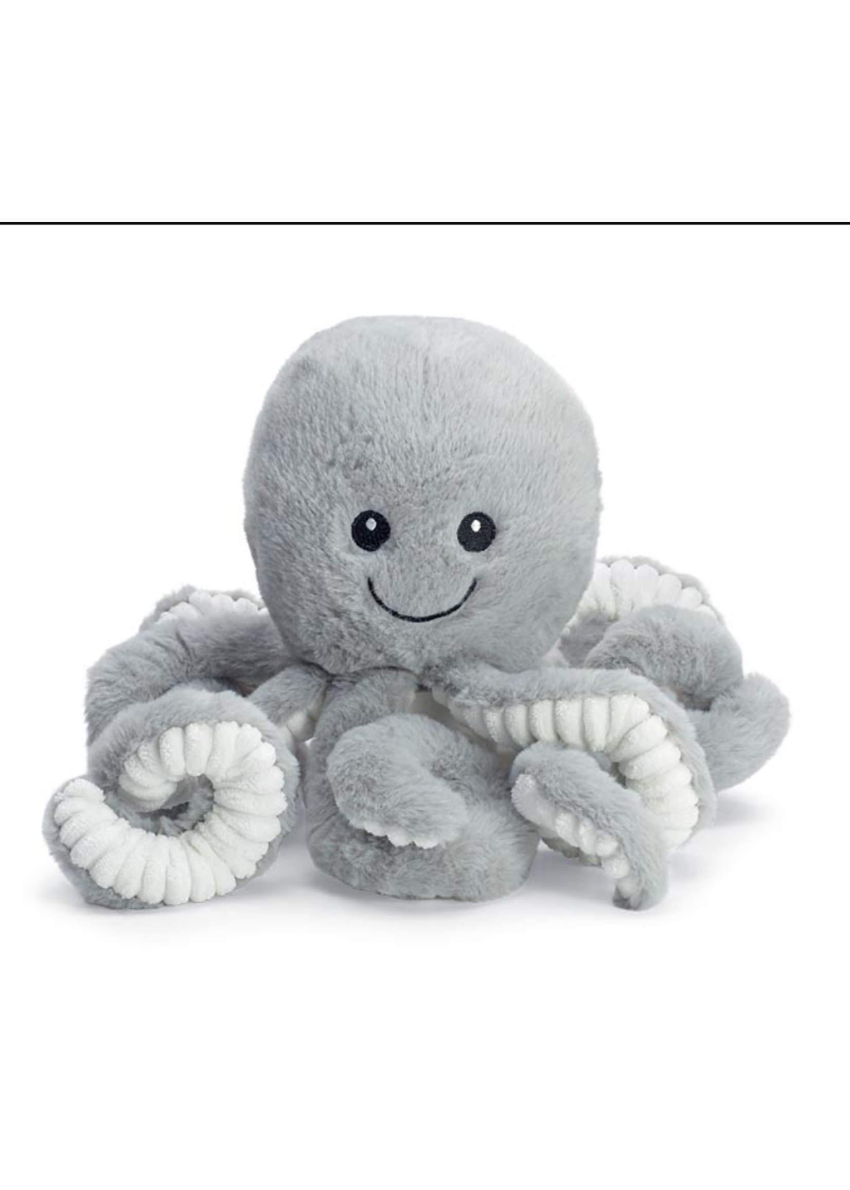 Burton + Burton Plush Small Gray Octopus