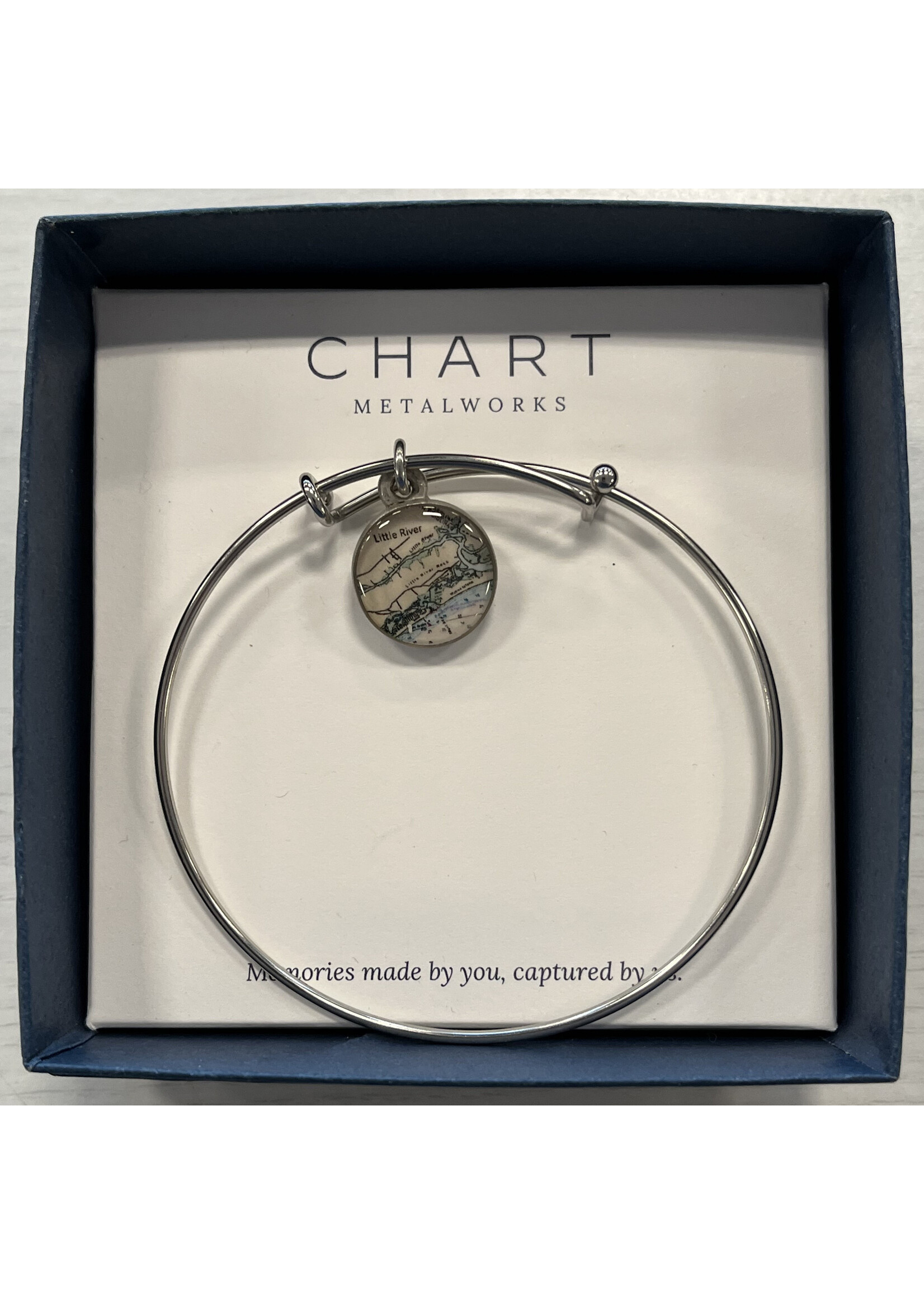 Chart Metalworks Little River Bangle