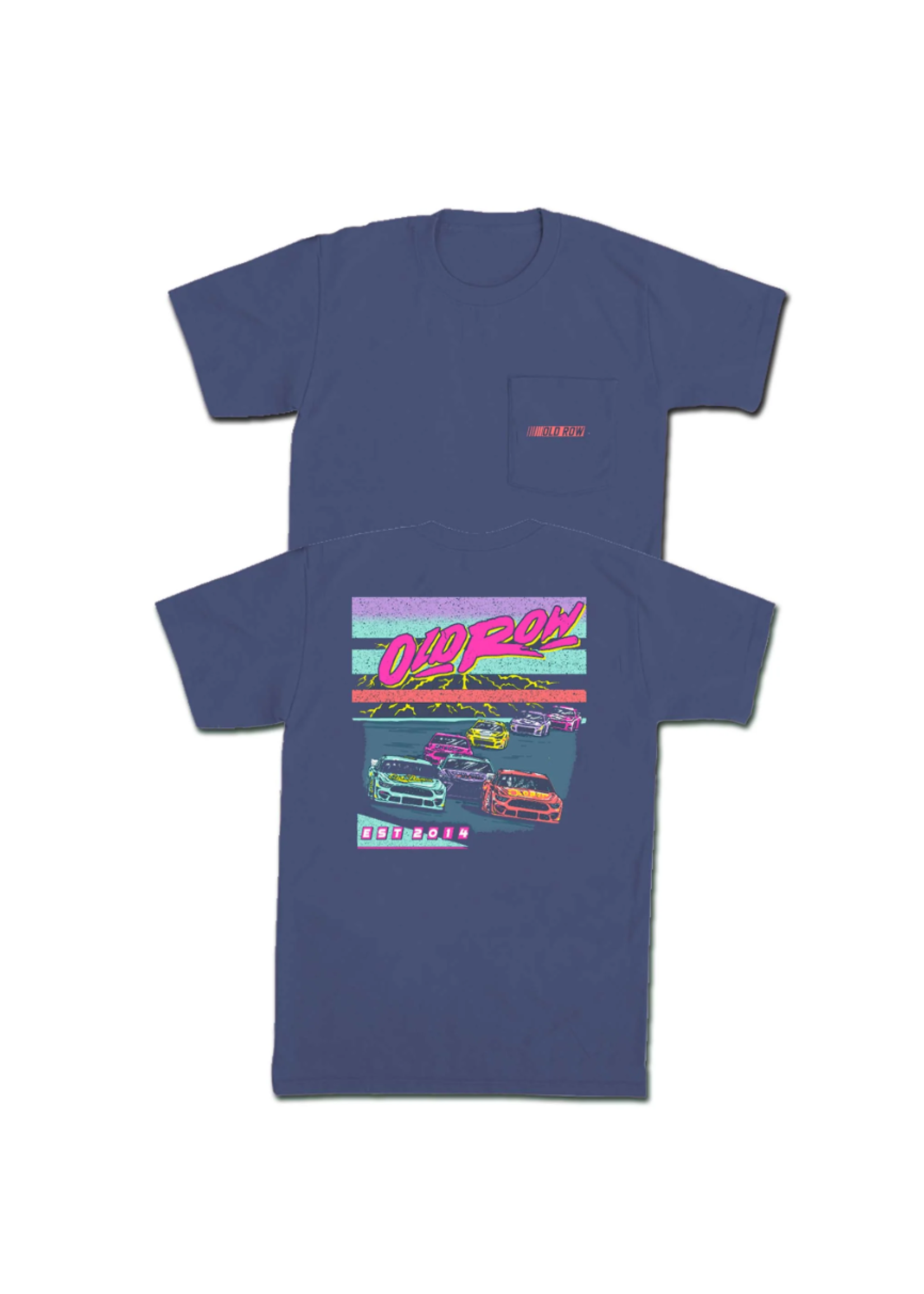 Old Row Old Row Neon Racing Pocket Tee