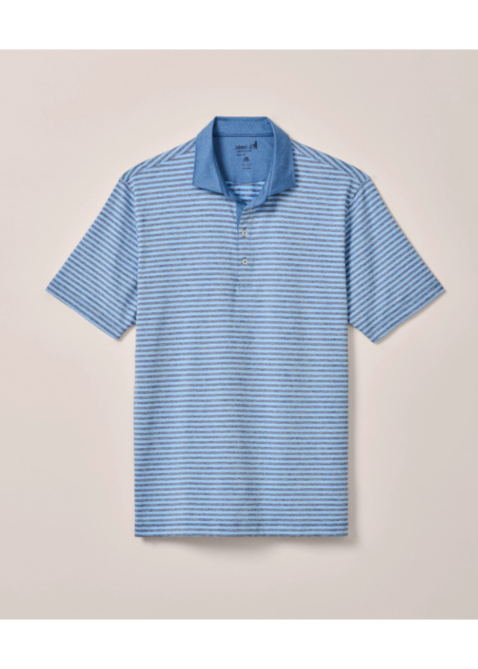 Johnnie-O Performance Jersey Polo - Gibbons Stripe