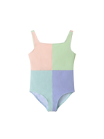 Andy & Evan Kids Color Block One Piece Swimsuit