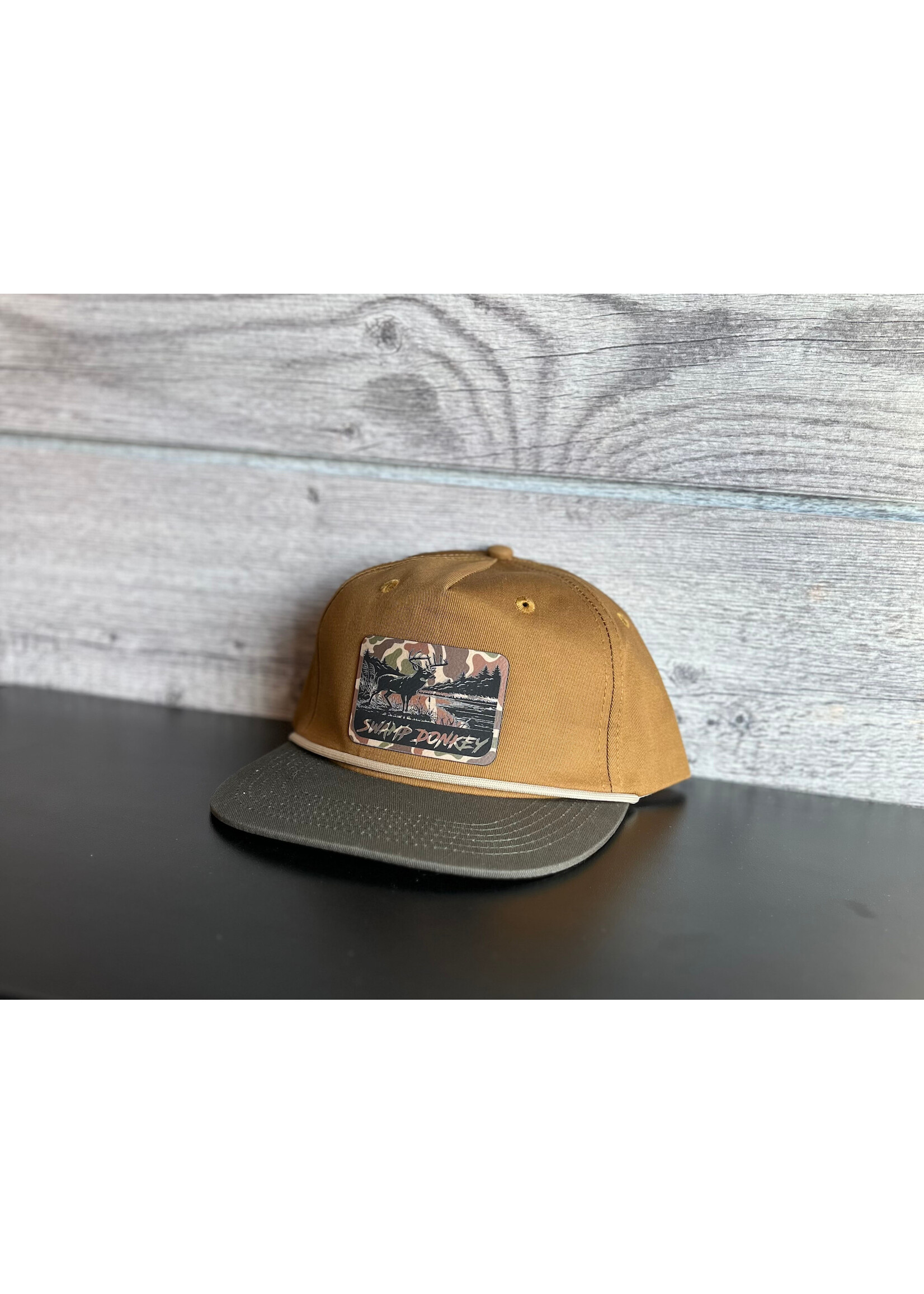 Hinson's Hobbies Soft Leather Patch Hat