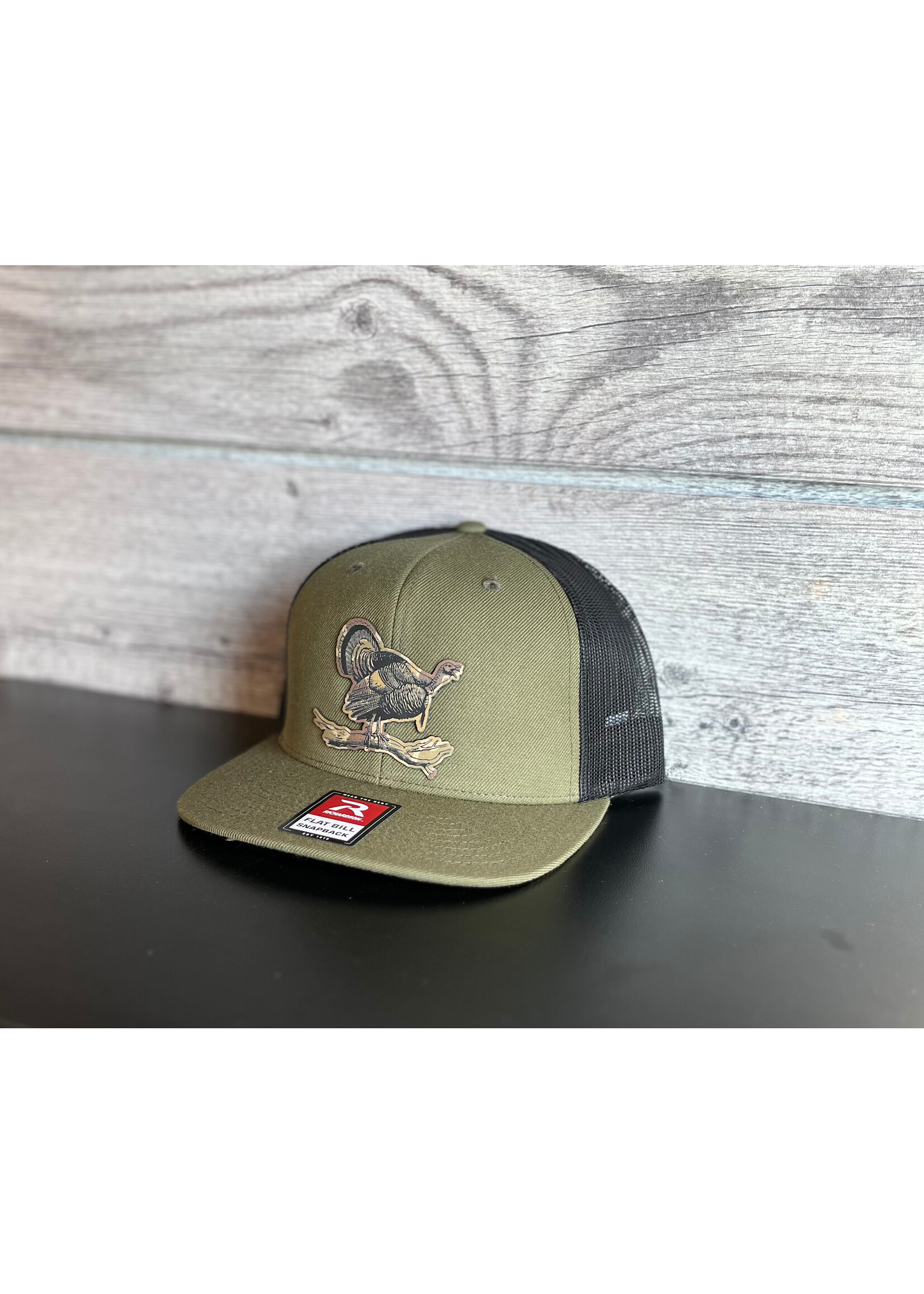Hinson's Hobbies Soft Leather Patch Hat