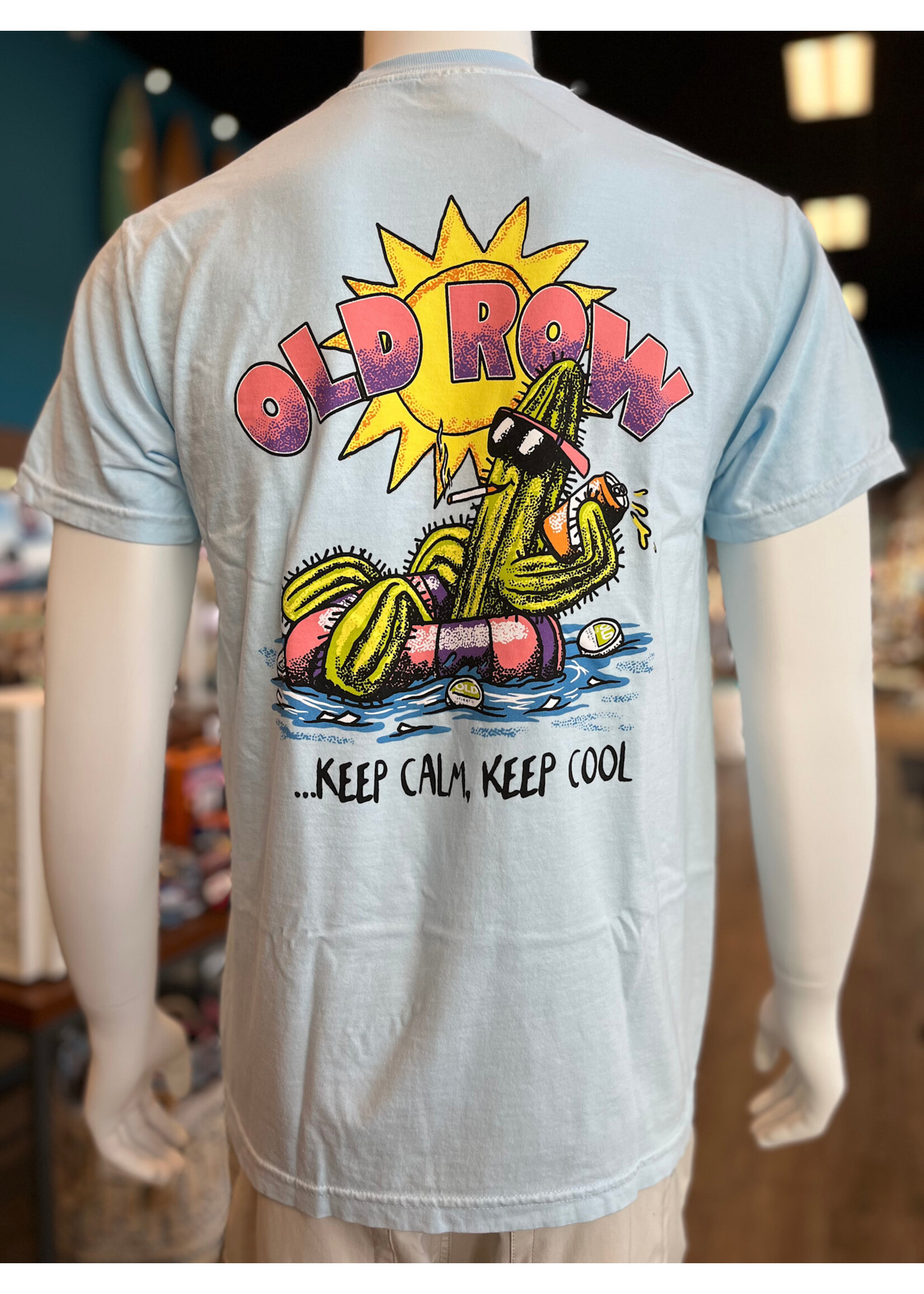 Old Row The Party Cactus Pocket Tee
