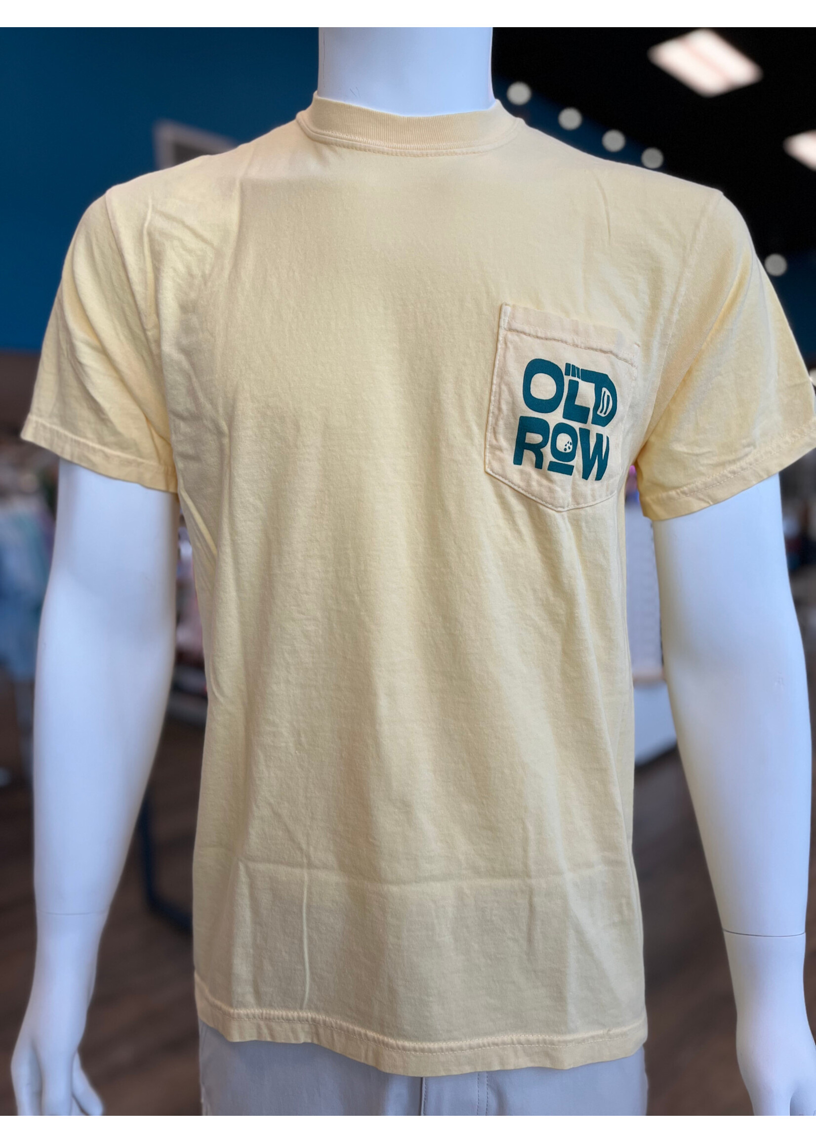 Old Row Gator Hole Pocket Tee