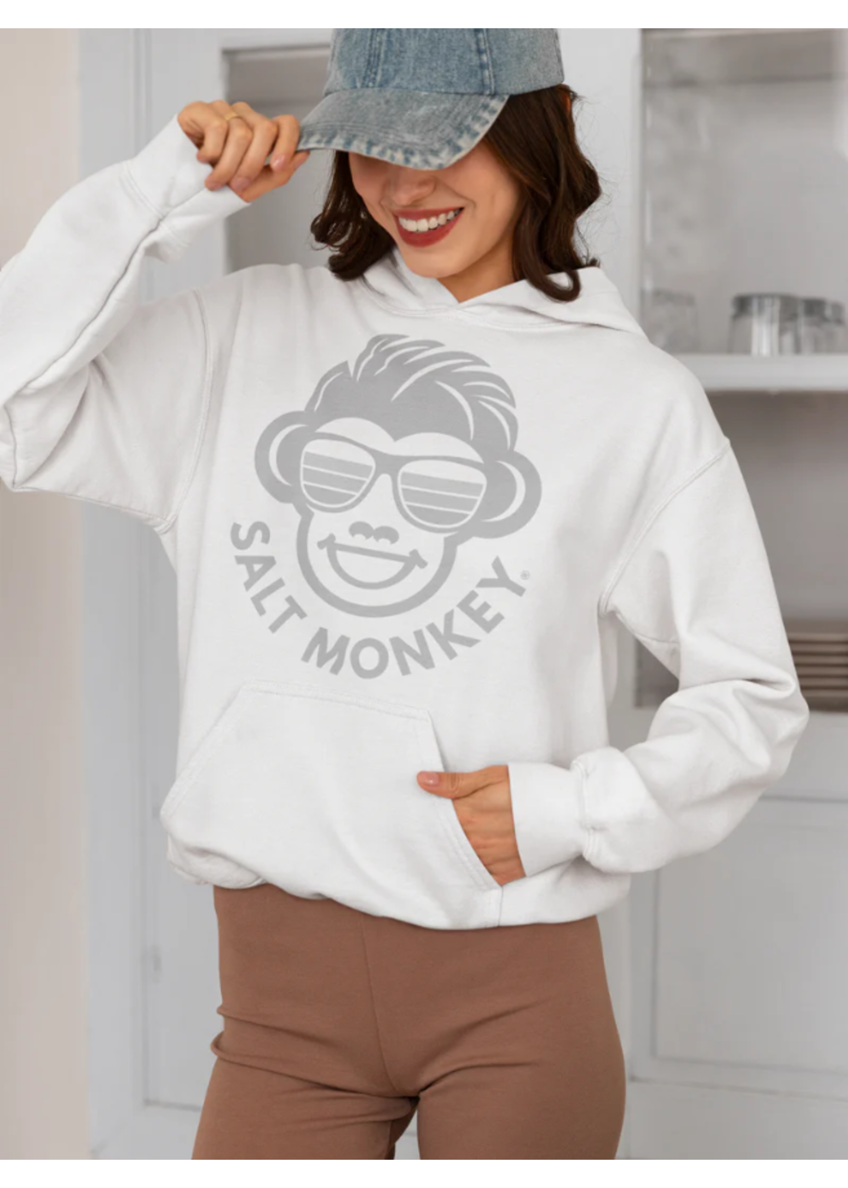 Salt Monkey Monochromatic Hoodie