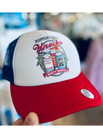 Party Pants Hopportunity Foam Trucker Hat - Red, White, Blue