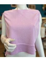 Kimberly C Mineral Wash Sleeveless Top
