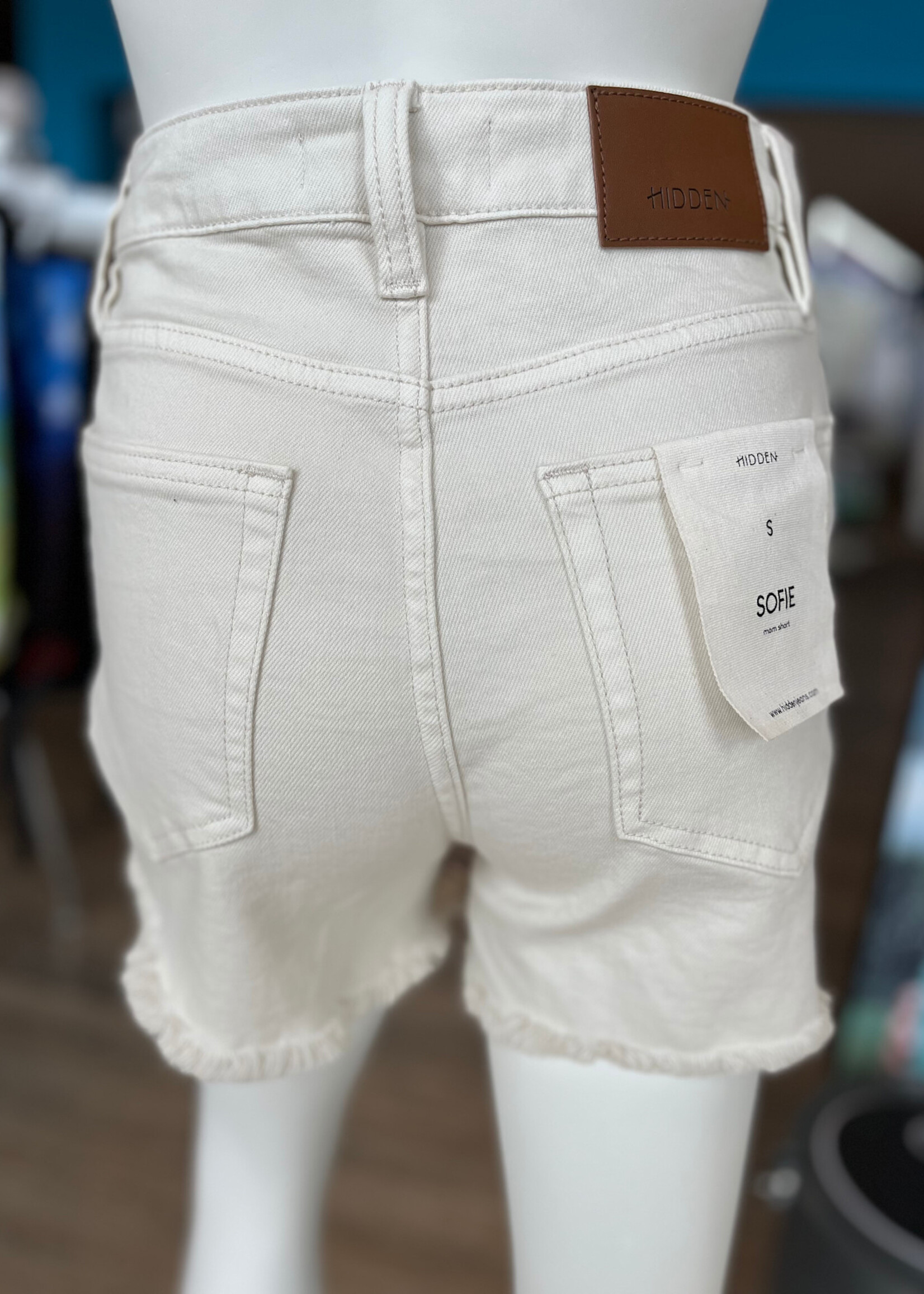 Hidden Sofie High Rise Mom Short