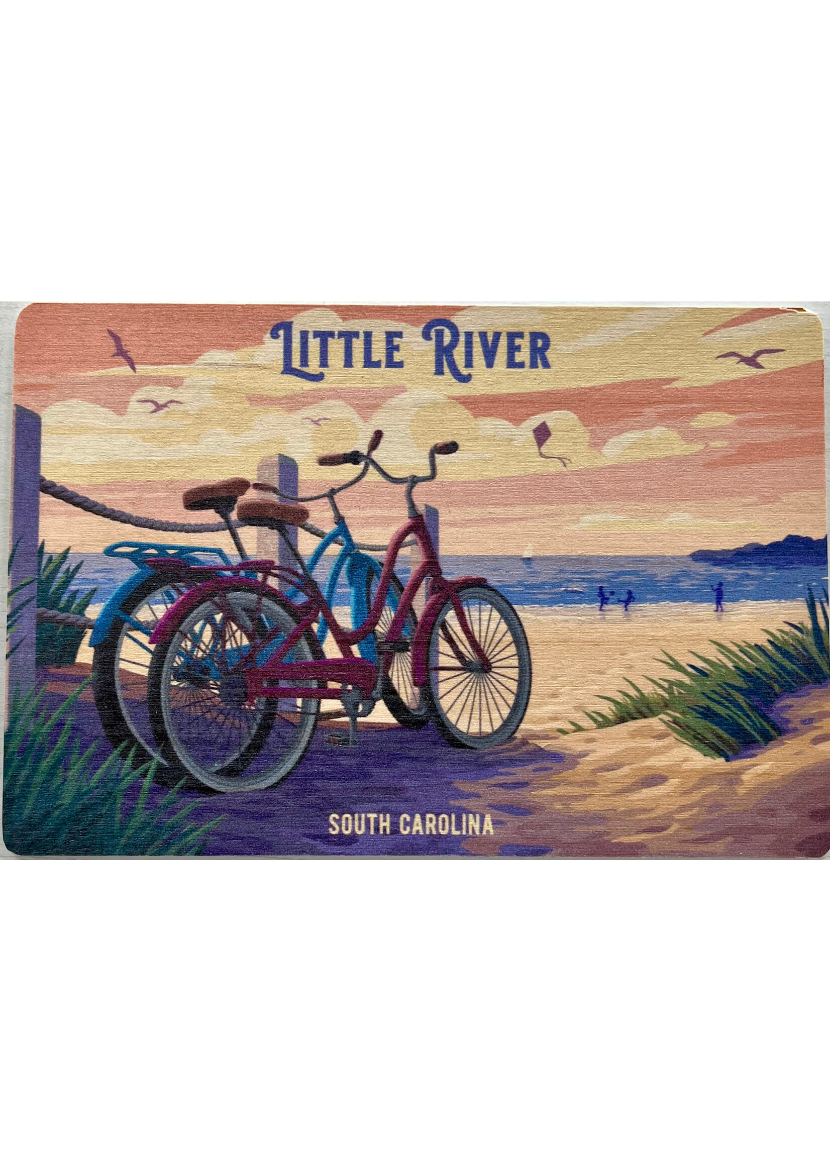 Lantern Press Wood Postcards