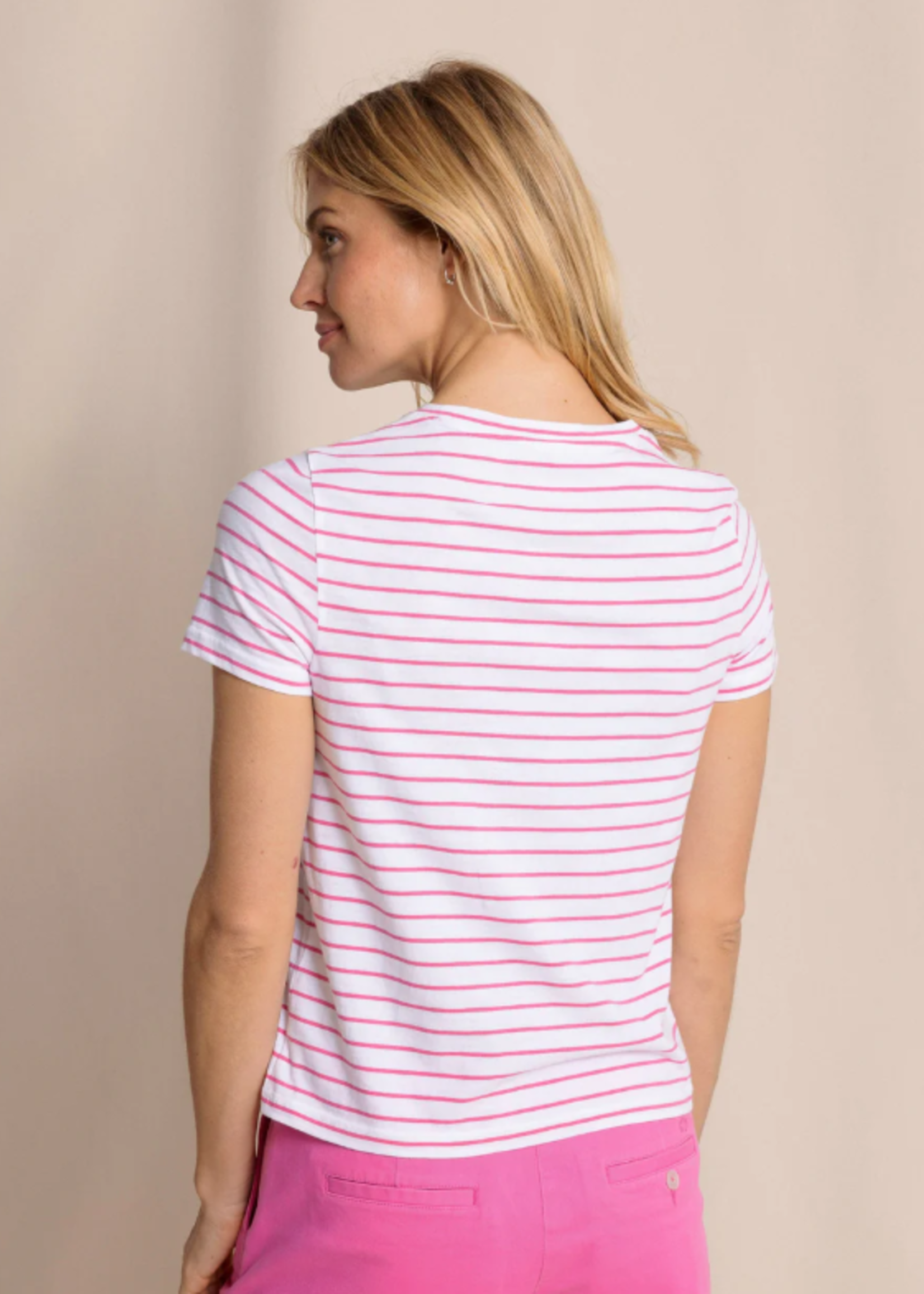 Southern Tide Sun Farer Stripe Crewneck Tee