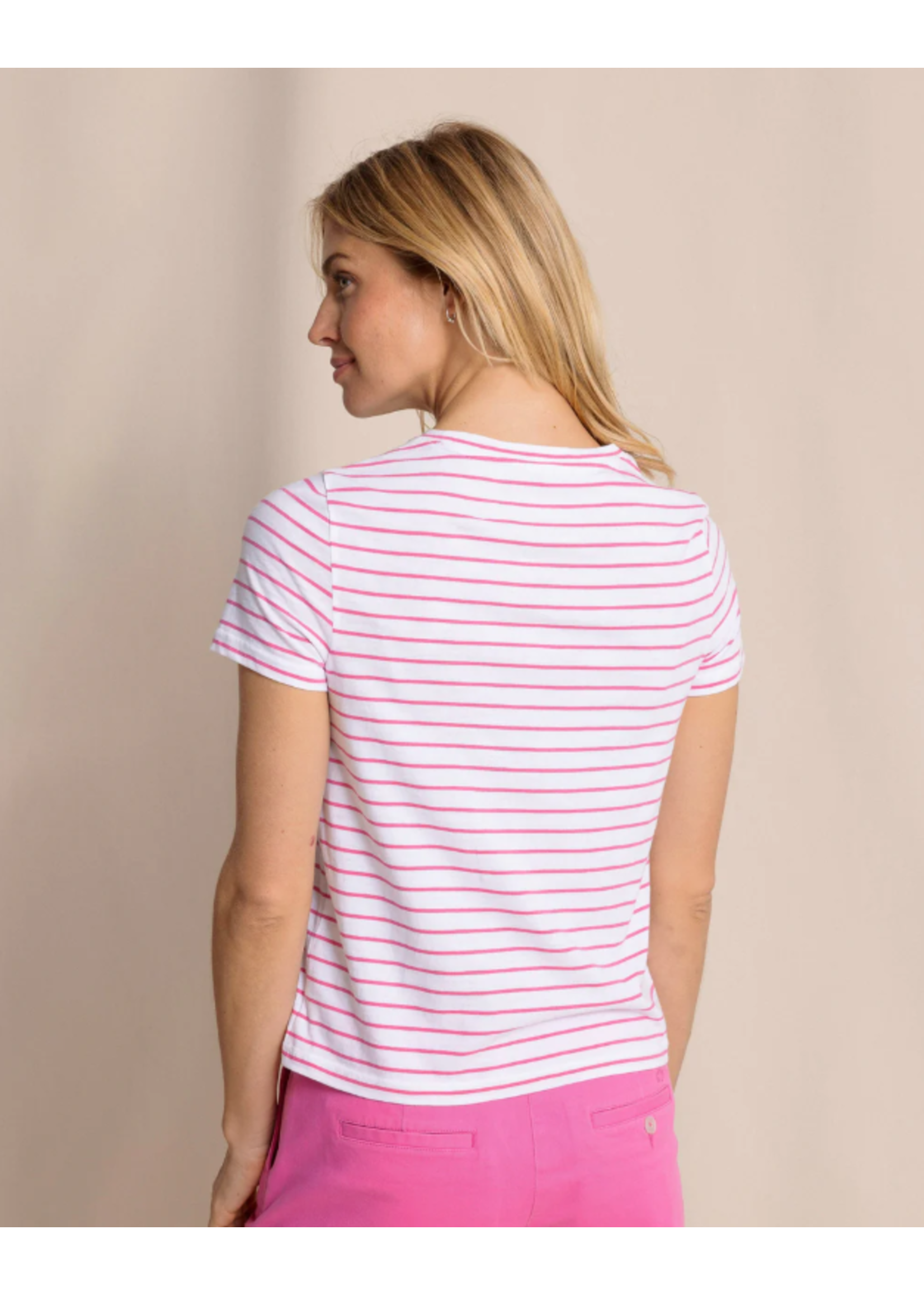Southern Tide Sun Farer Stripe Crewneck Tee