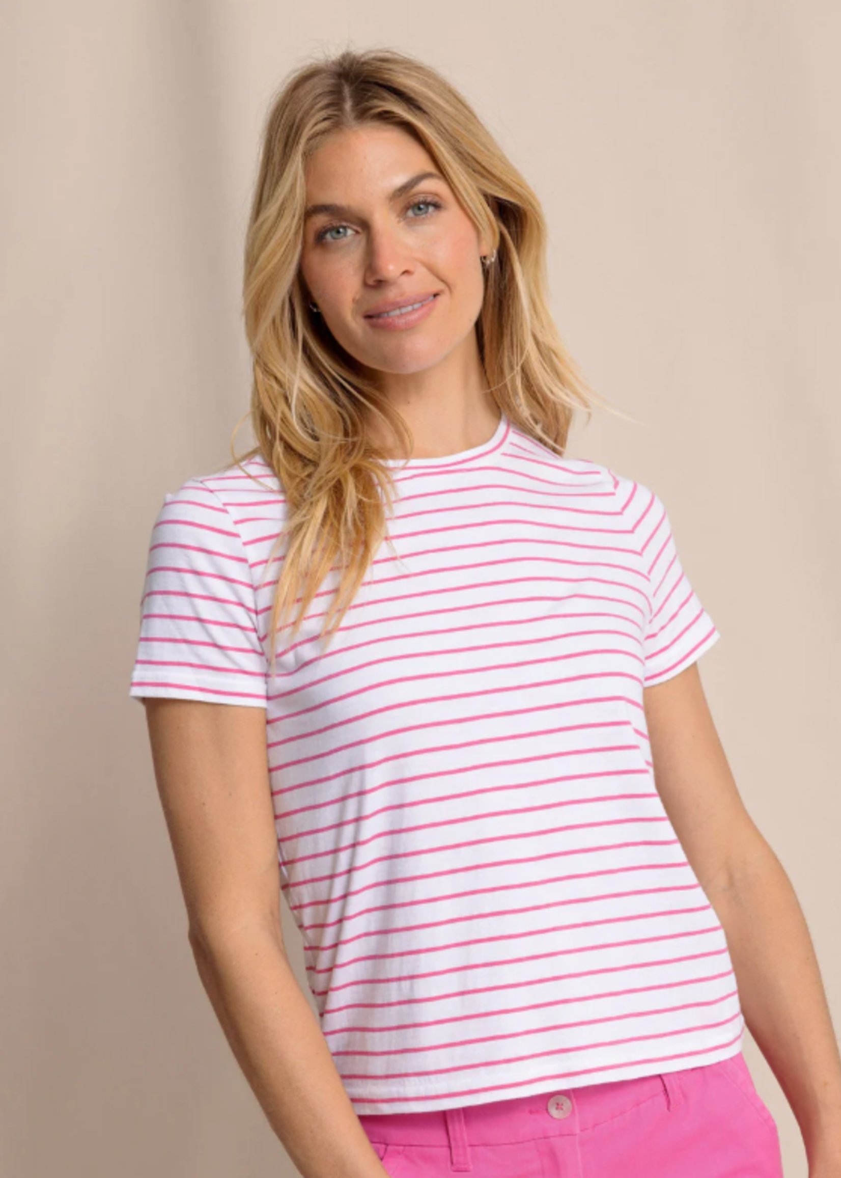Southern Tide Sun Farer Stripe Crewneck Tee