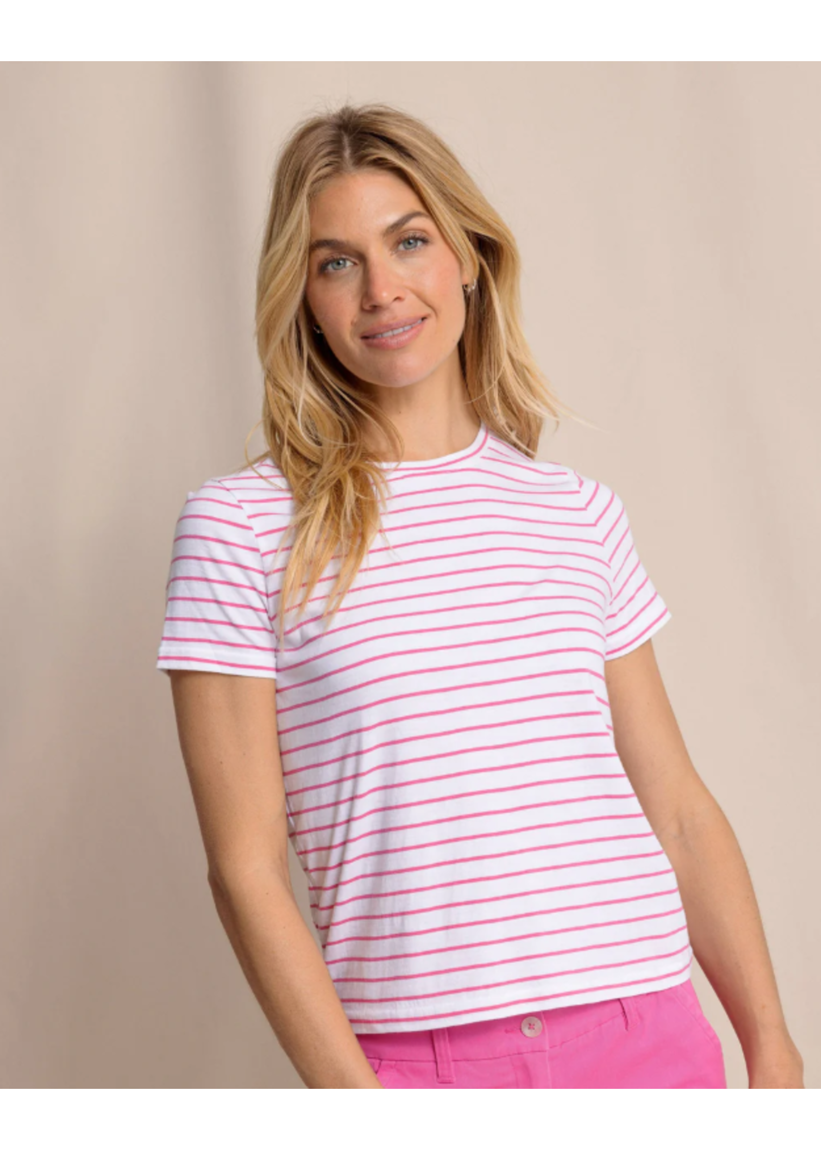 Southern Tide Sun Farer Stripe Crewneck Tee