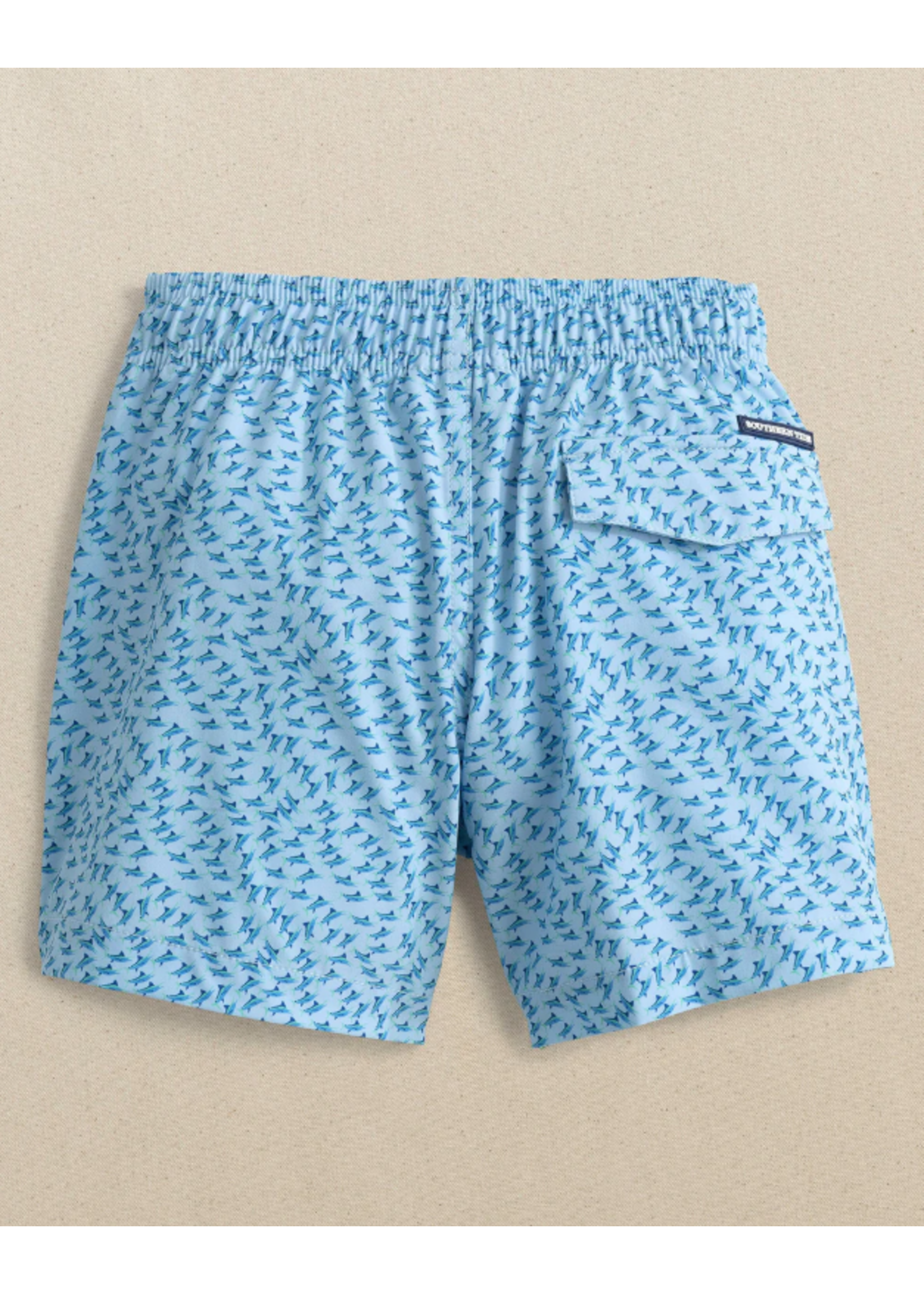 Southern Tide Youth Fintastic Swim Trunks