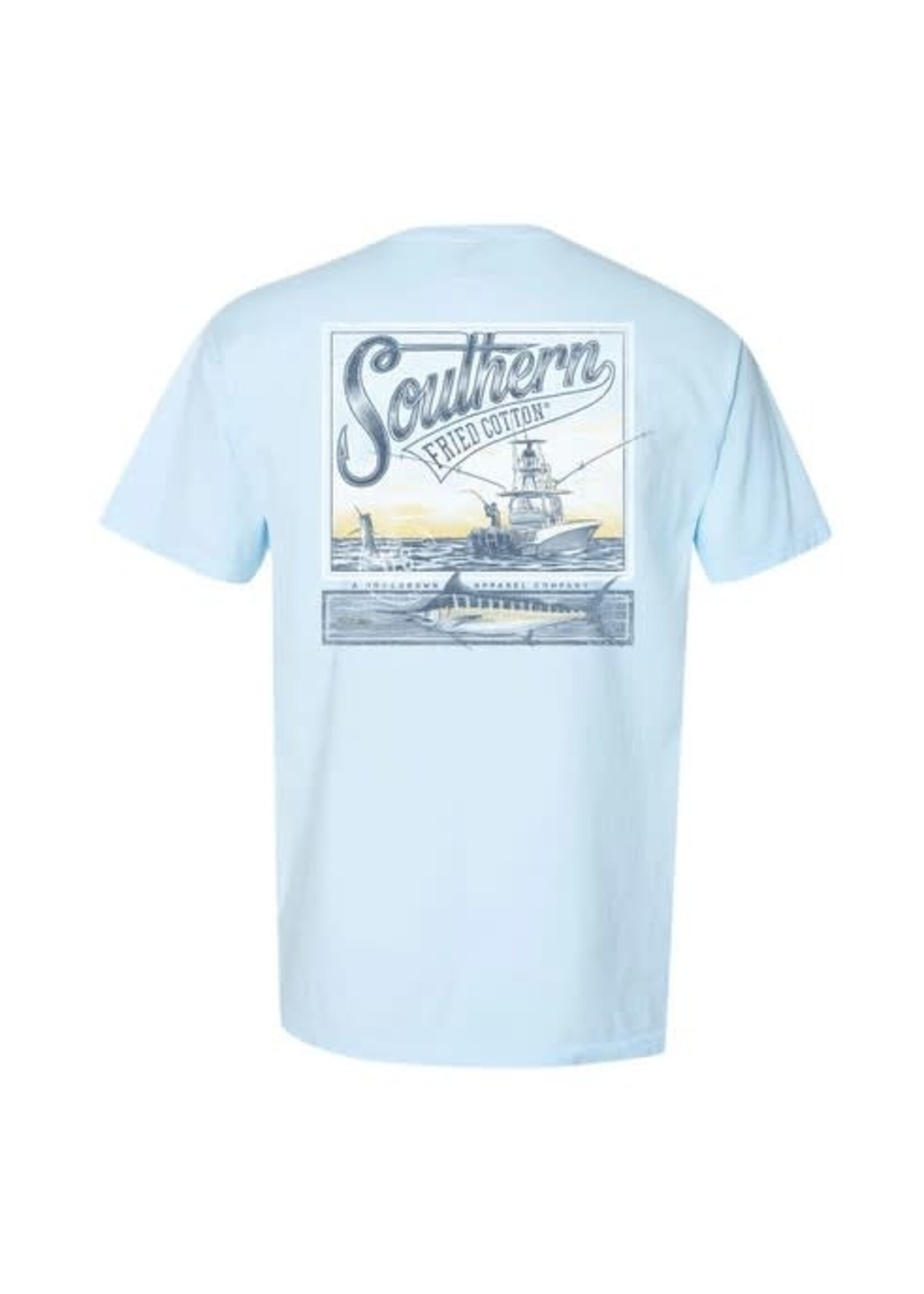 Southern Fried Cotton Deep Water Tee