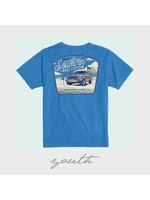 Southern Fried Cotton Youth Surf Fishing Tee