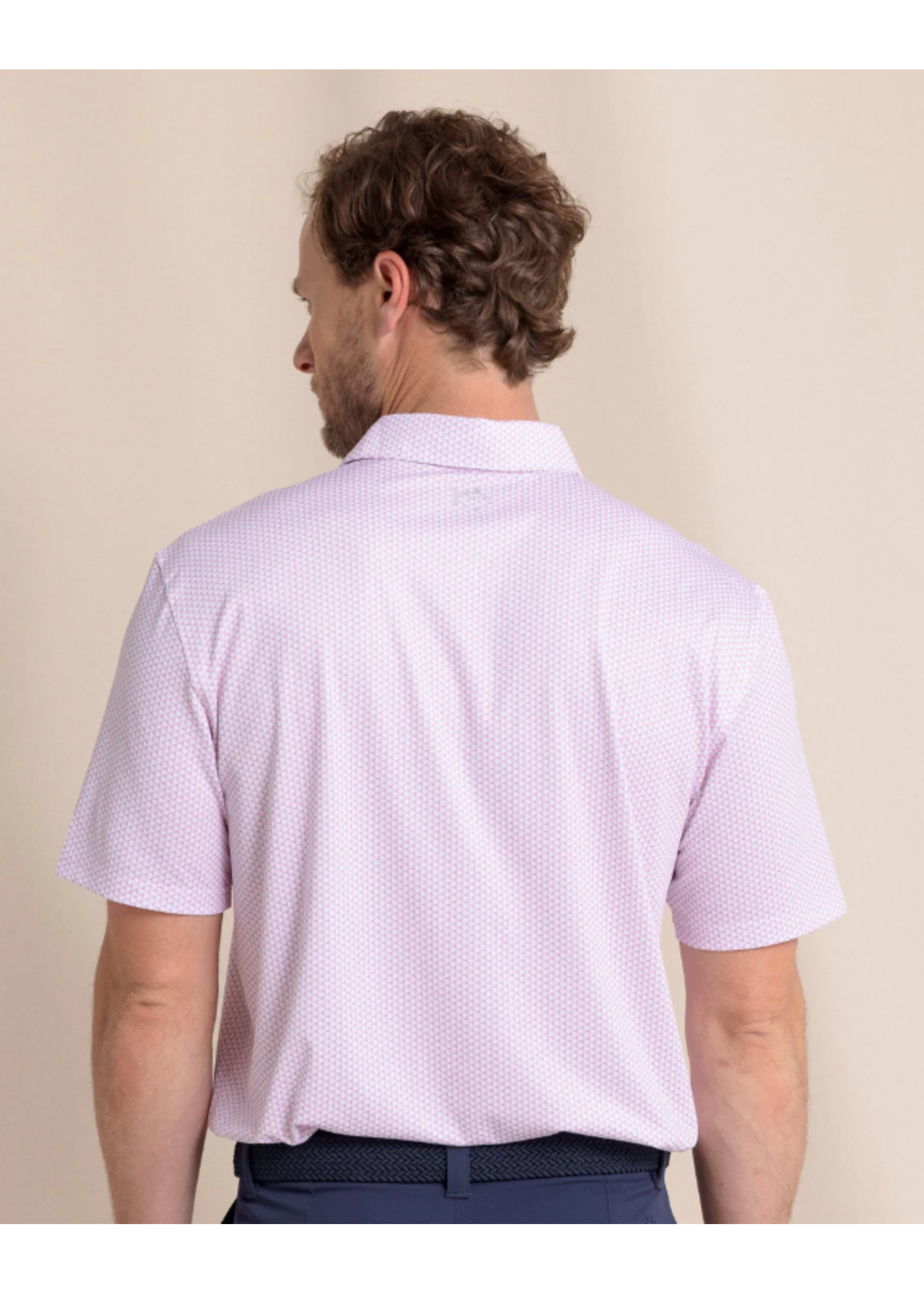 Southern Tide Driver On The Ball Printed Polo