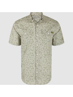 Drake Cotton Marsh Print Short Sleeve Shirt