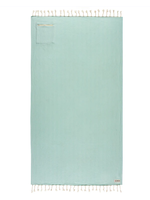 Sand Cloud Sand Cloud Towel Herring w/ Zip Pocket