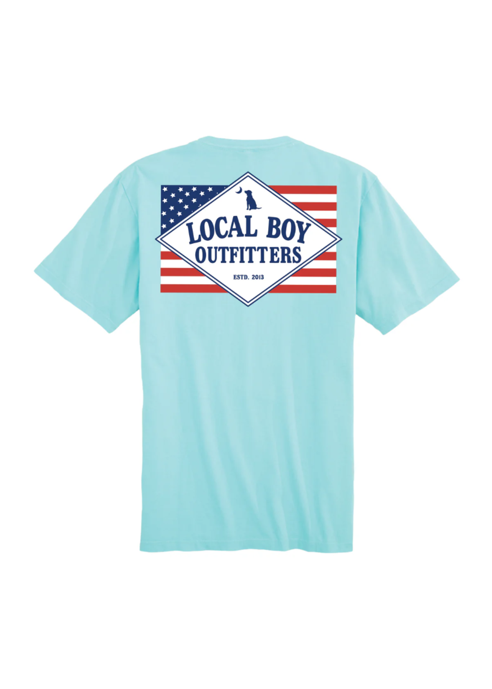 Local Boy Founder's Flag America T-Shirt