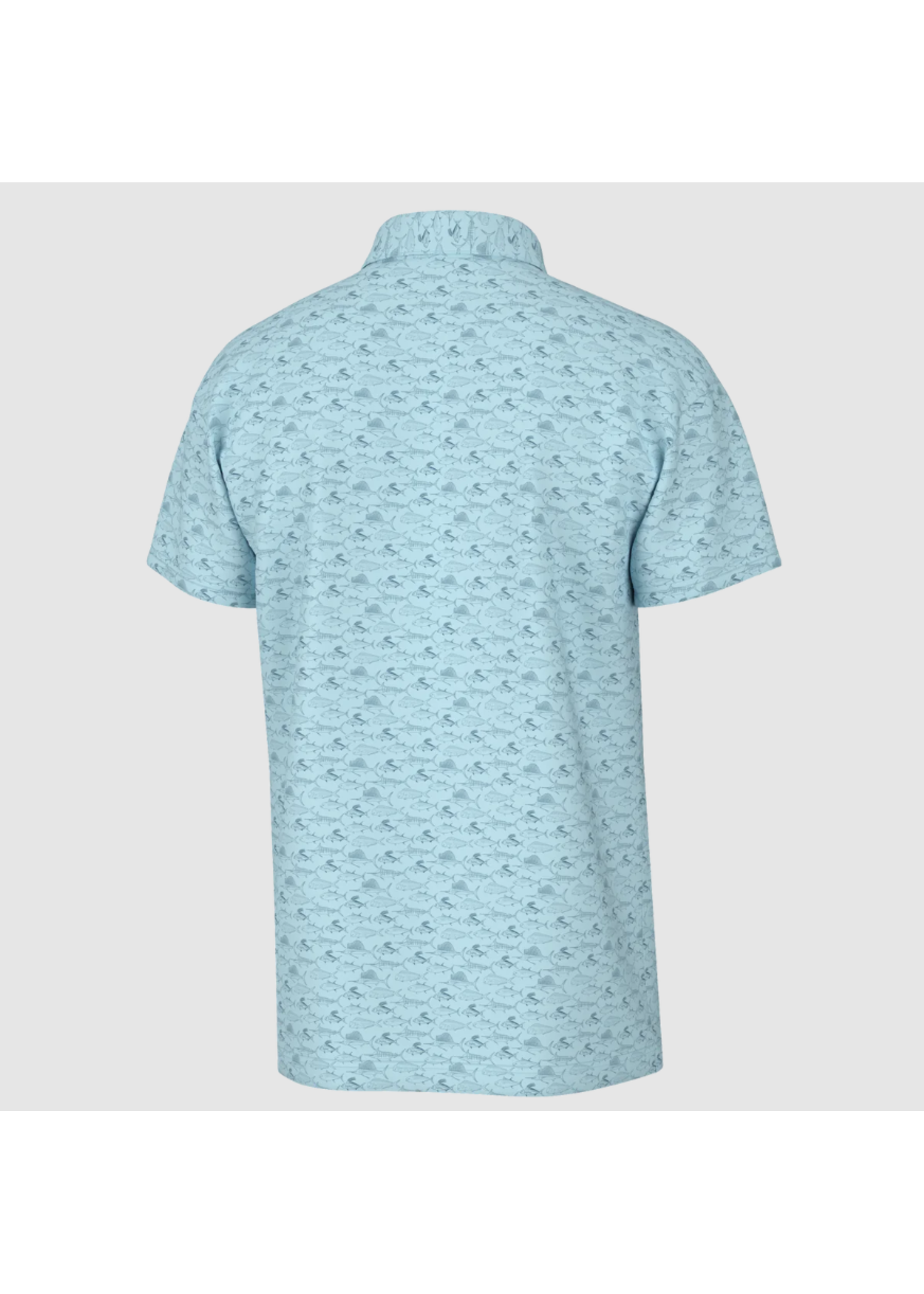 Local Boy Youth Dirty Myrtle Palmetto Fish Polo