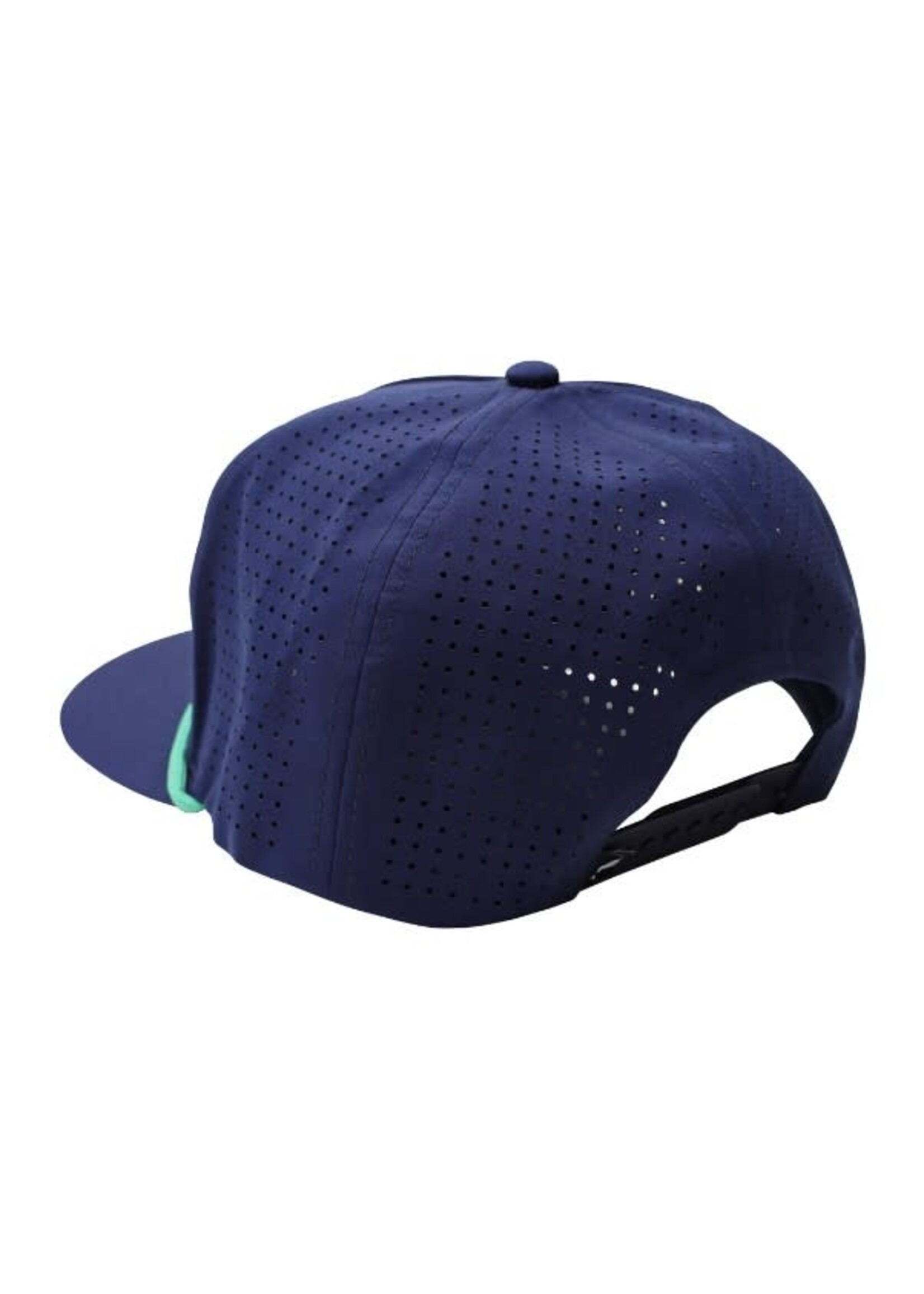 Local Boy Trolling Lure Perforated Rope Hat - Dark Navy