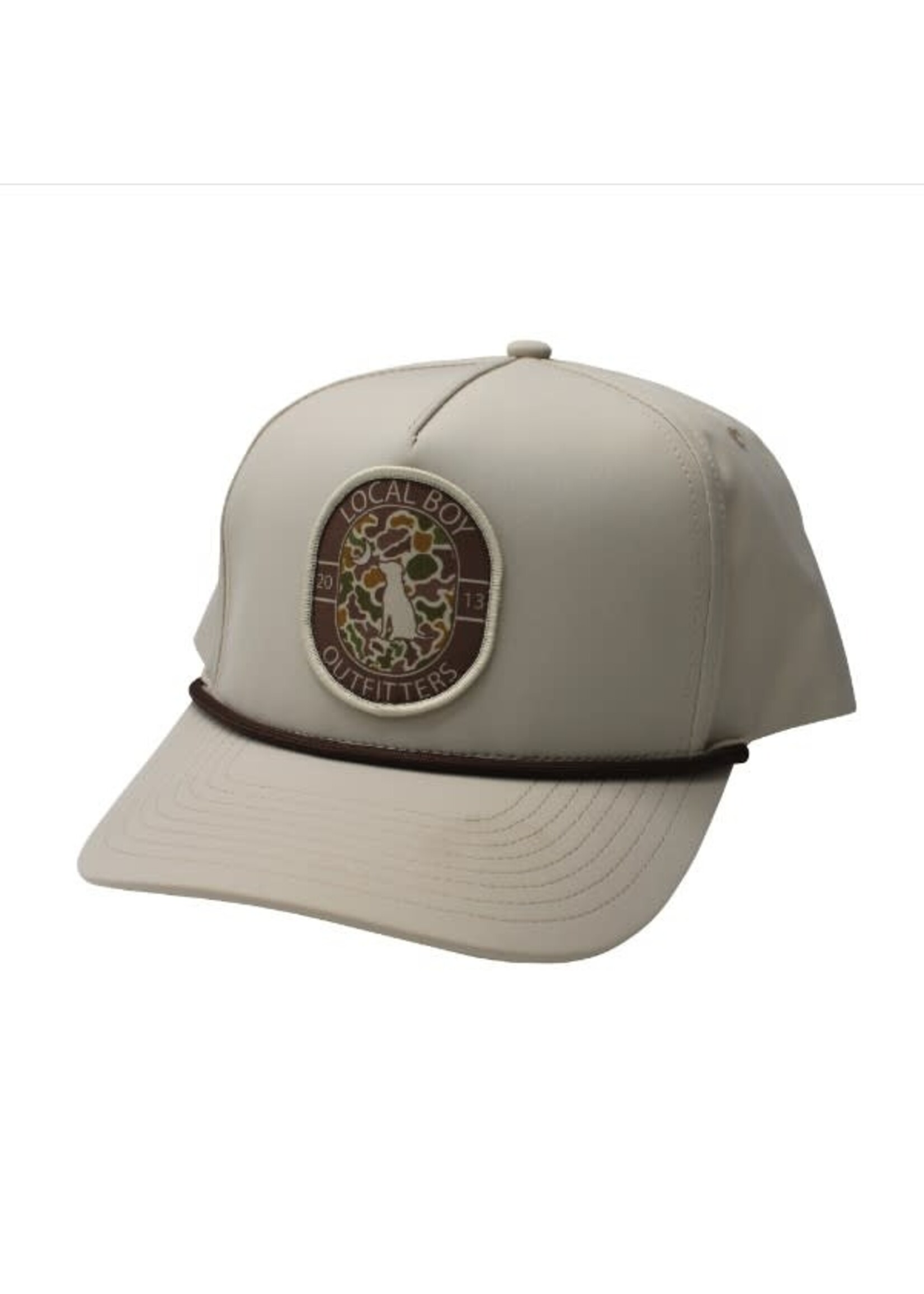 Local Boy Vintage Crest HC Rope Hat - Light Khaki