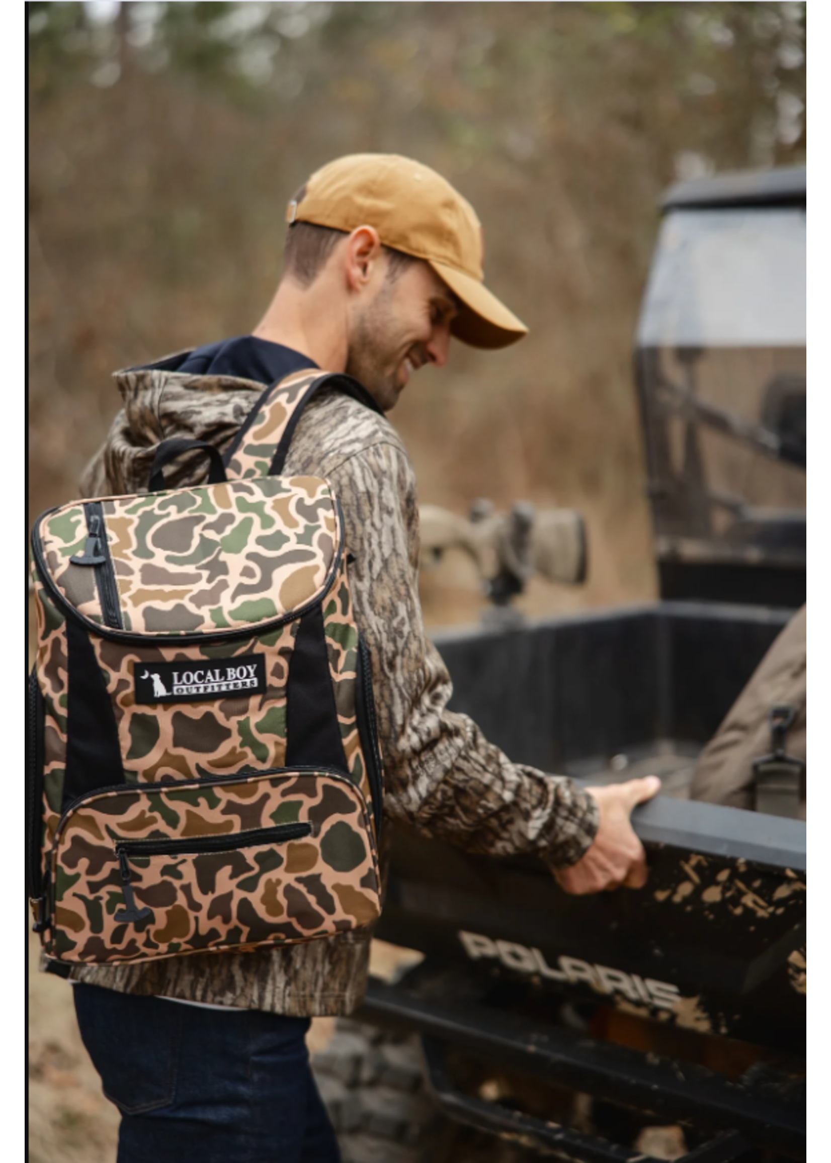 Local Boy Local Boy Cooler Bag - Old School Camo