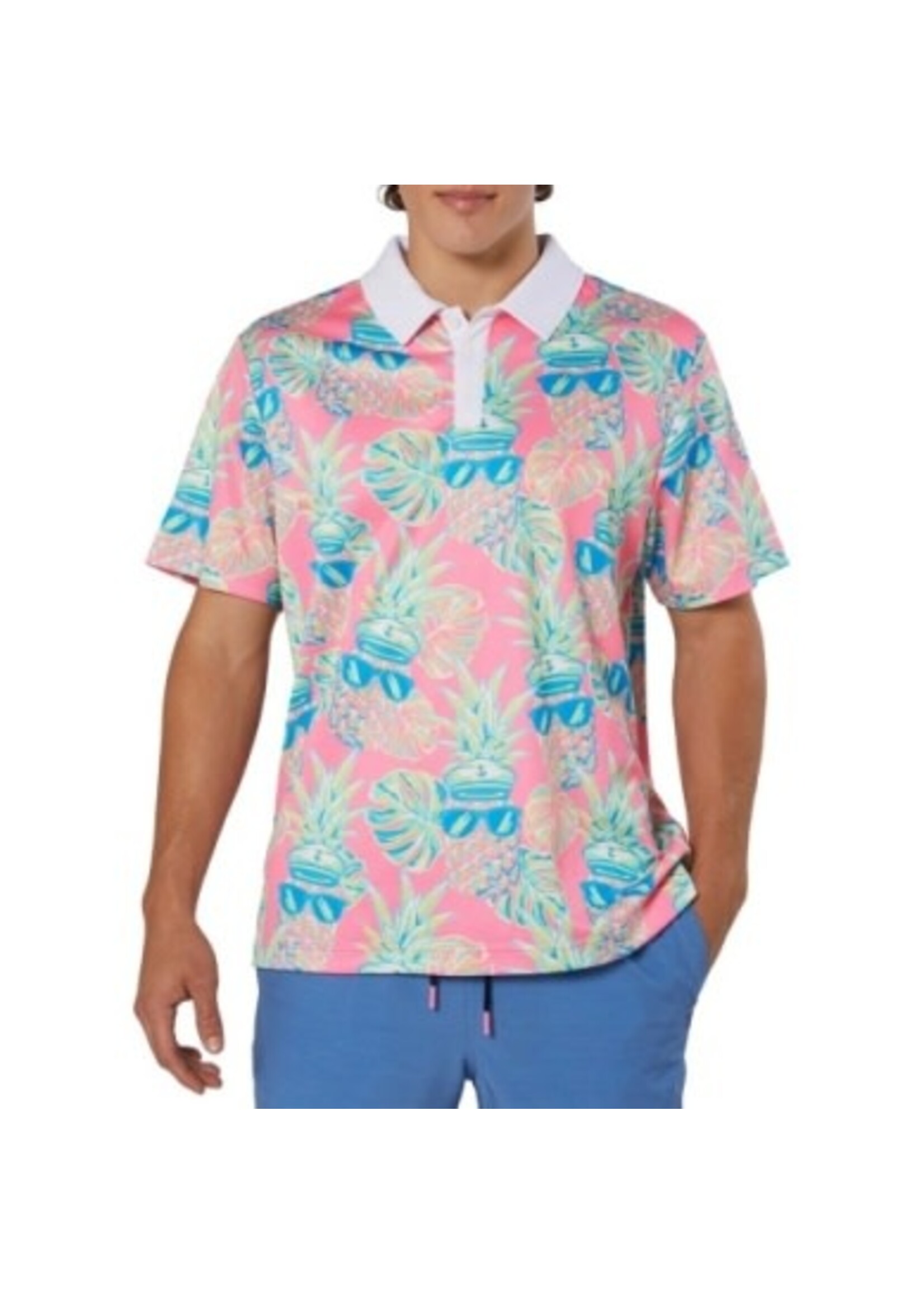 Party Pants Captain Ron Performance Polo