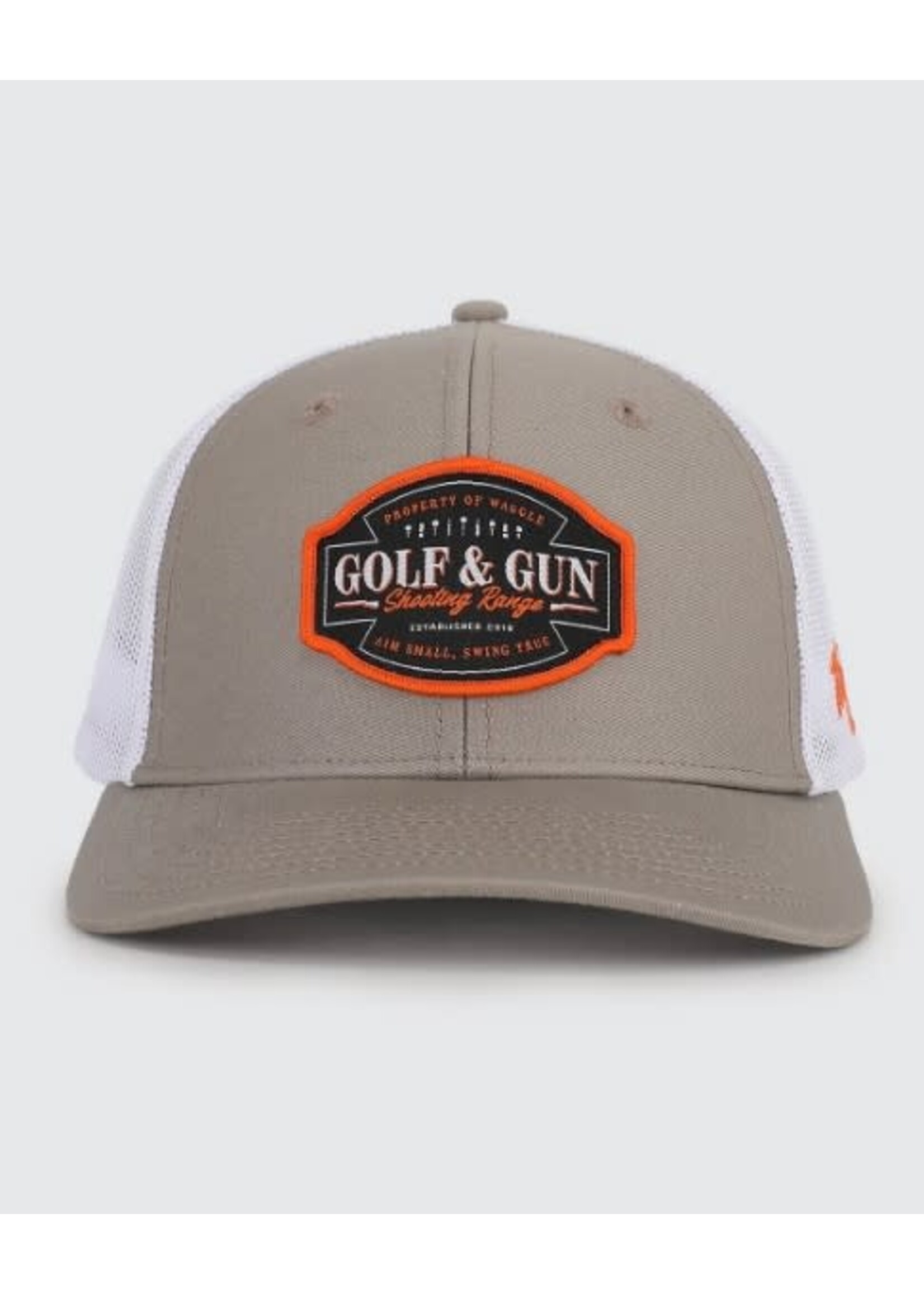 Old South Golf & Gun Trucker Hat - Gray