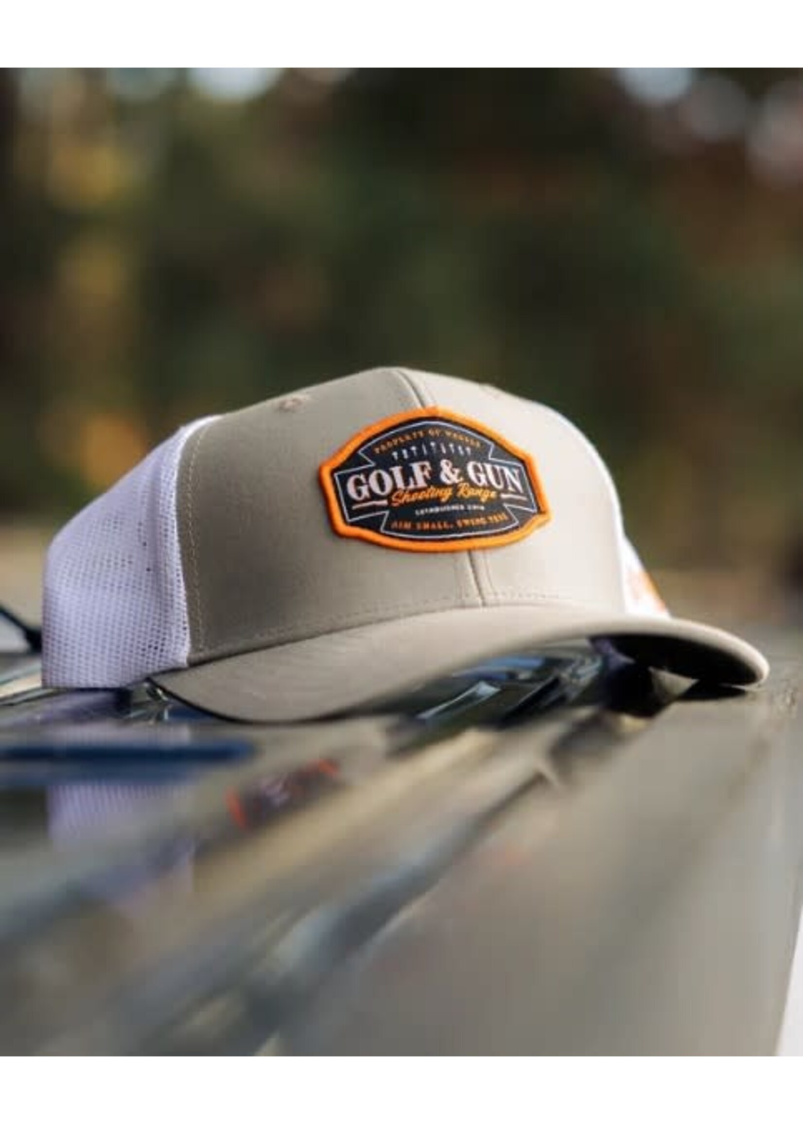 Old South Golf & Gun Trucker Hat - Gray