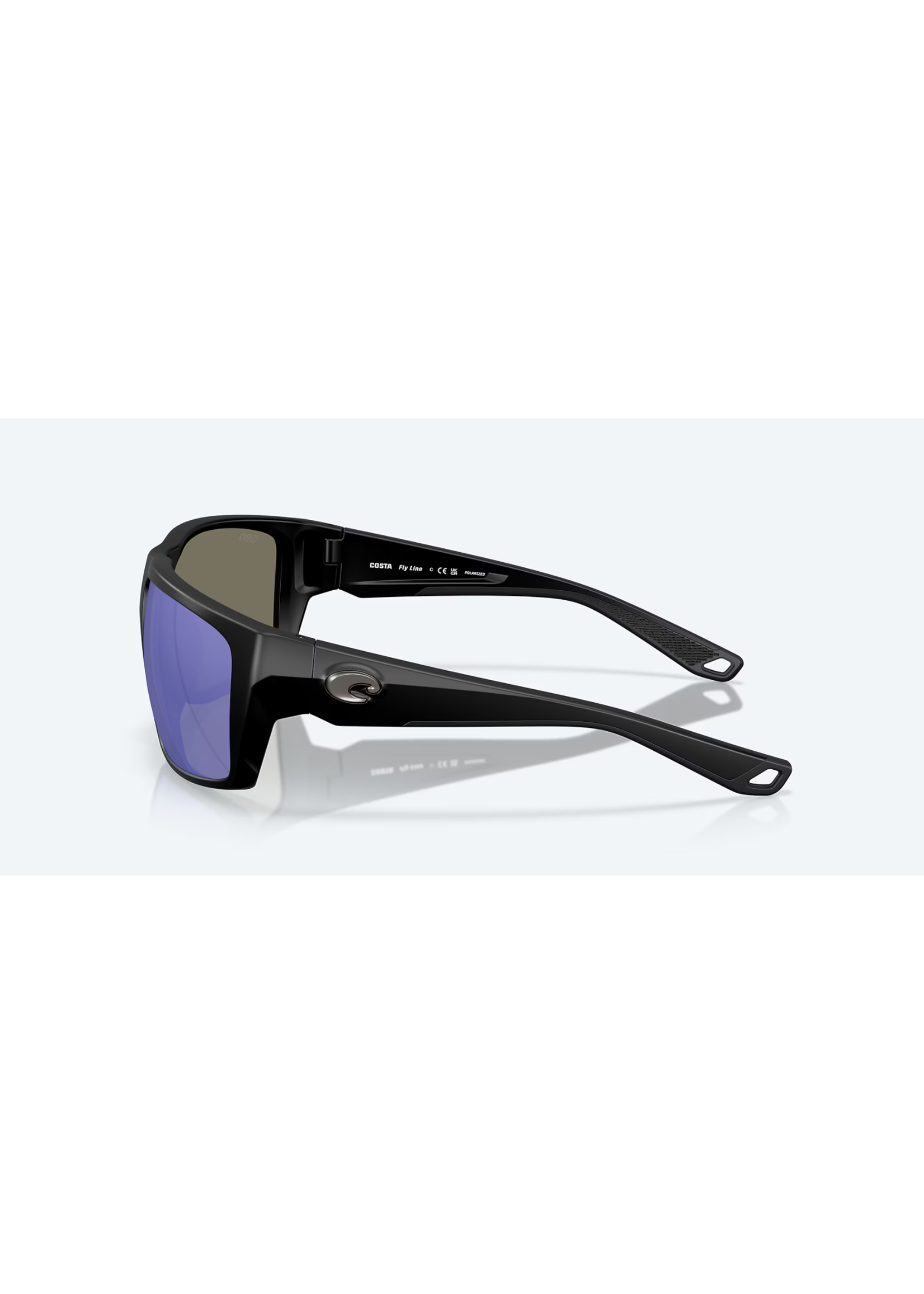 Fly Line -  Matte Black w/ Blue Mirror 580G