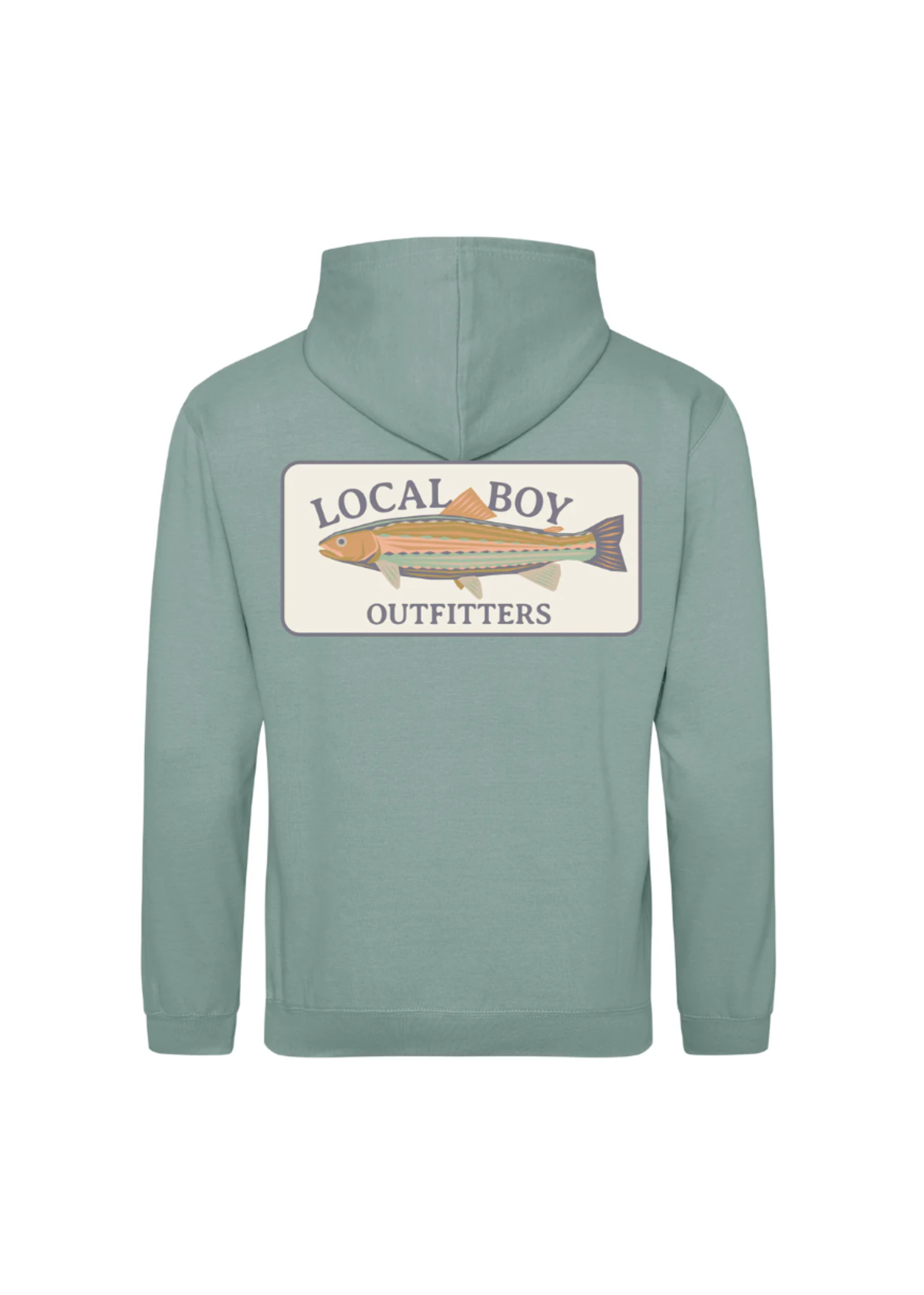 Local Boy Geo Trout Cotton Hoodie