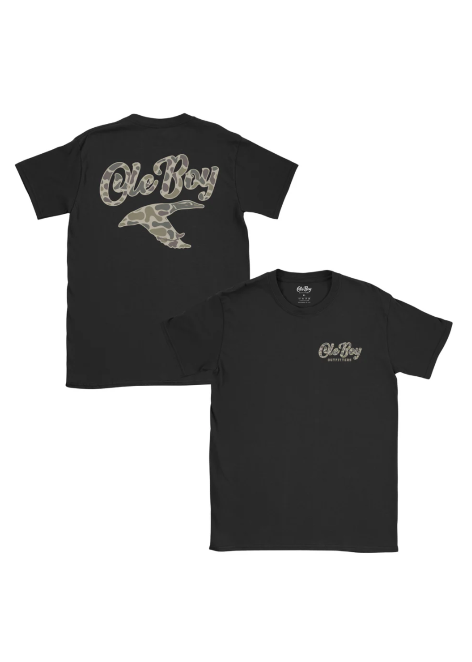 Ole Boy Youth Duck Camo Game Tee