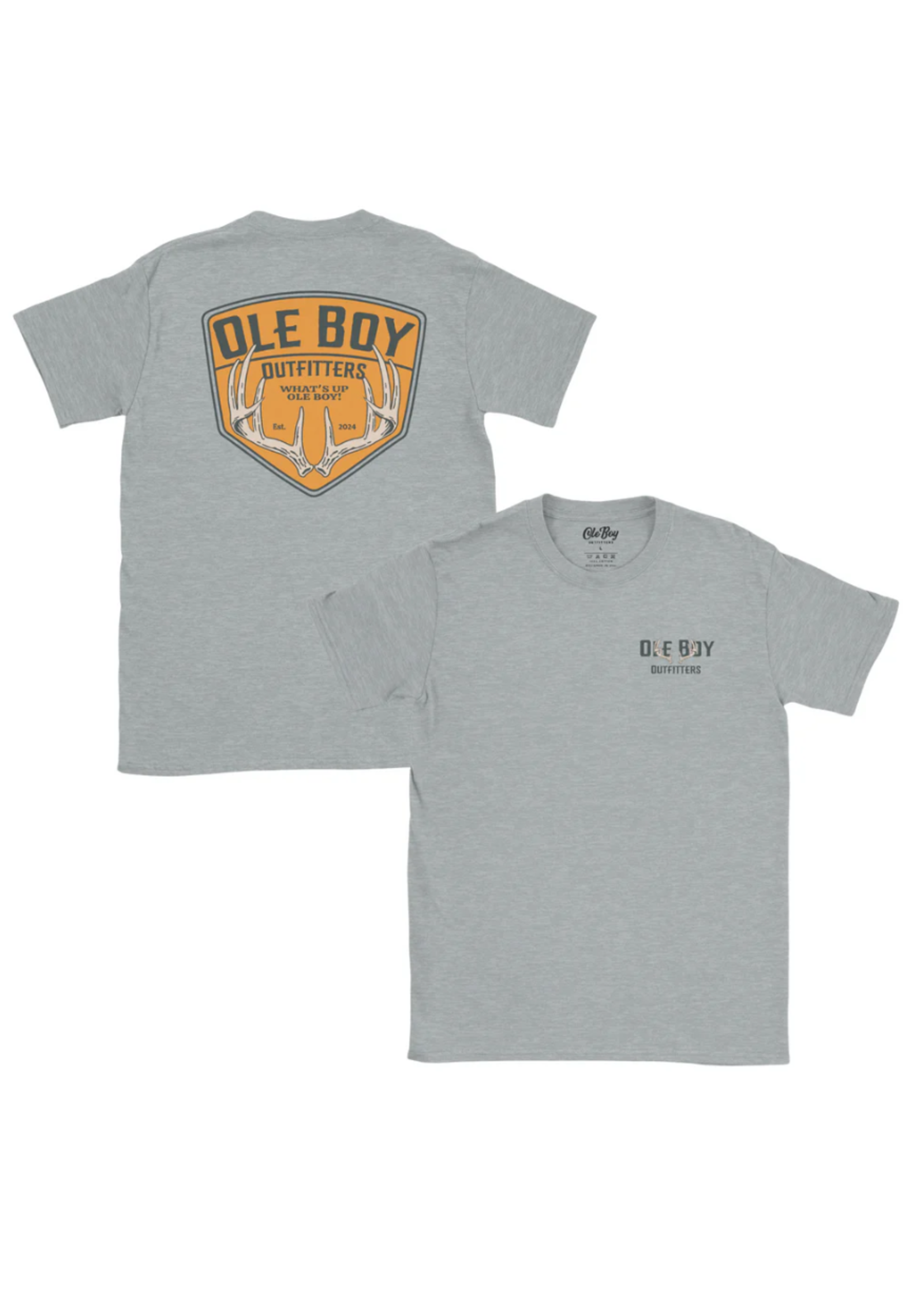 Ole Boy Youth Deer Antler Tee