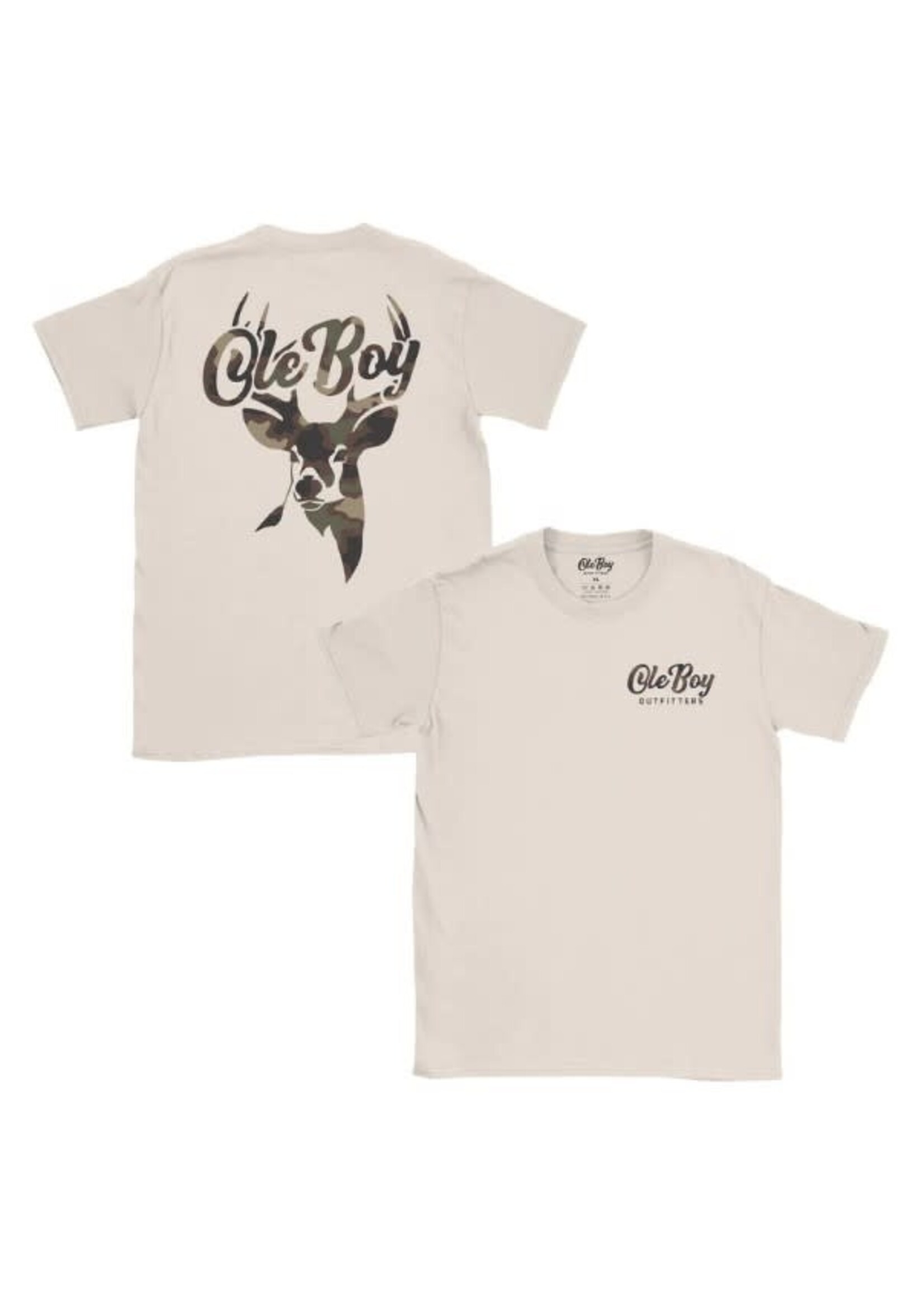 Ole Boy Camo Game Deer Tee