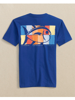 Southern Tide Kids Technicolor Skipjack Tee