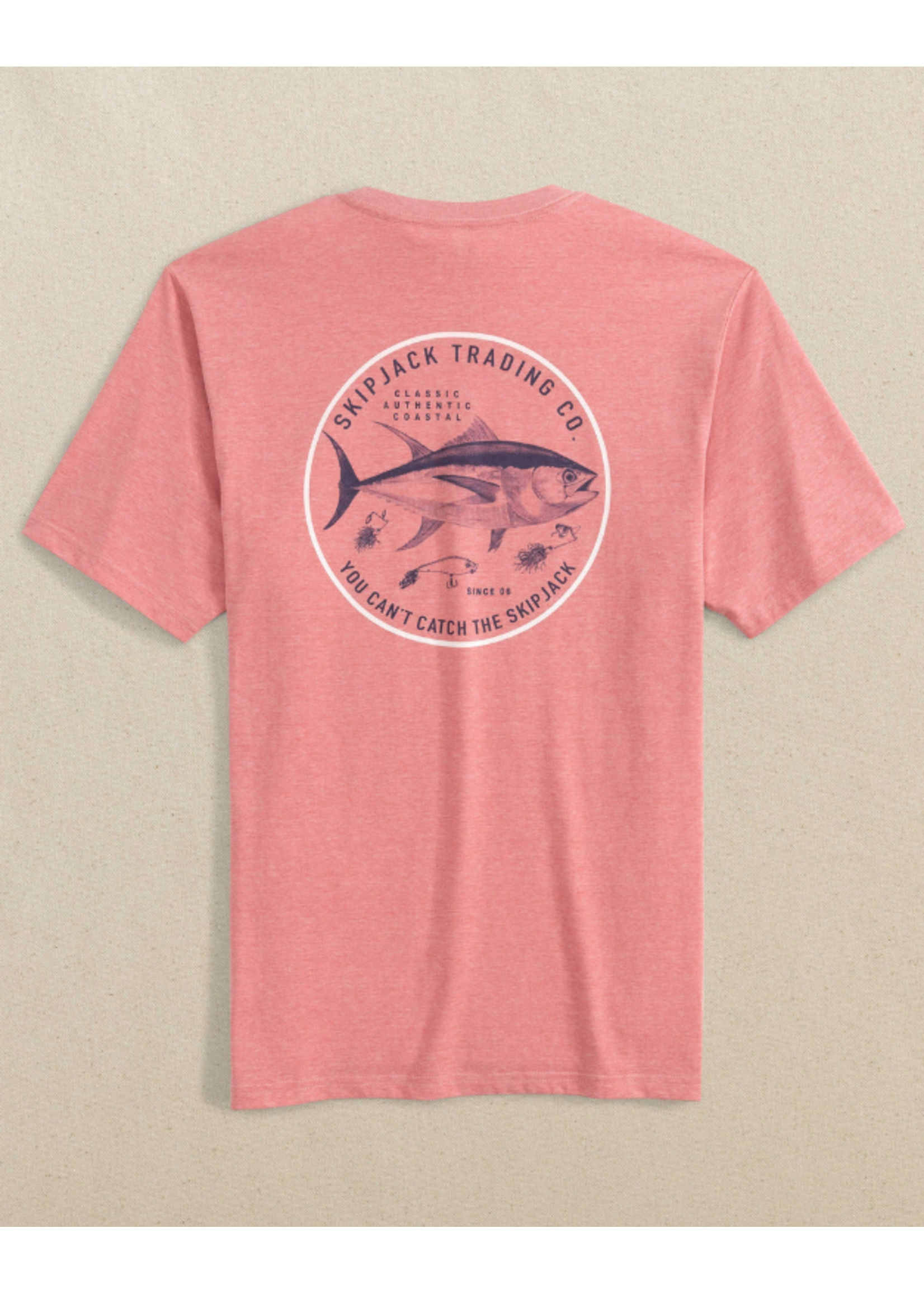 Southern Tide You Can't Catch The Skipjack Heather Tee