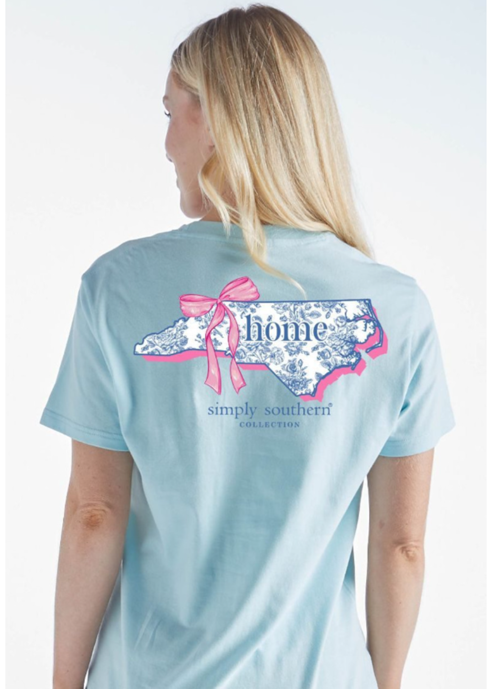 Simply Southern North Carolina Home Bow State s/s T-Shirt