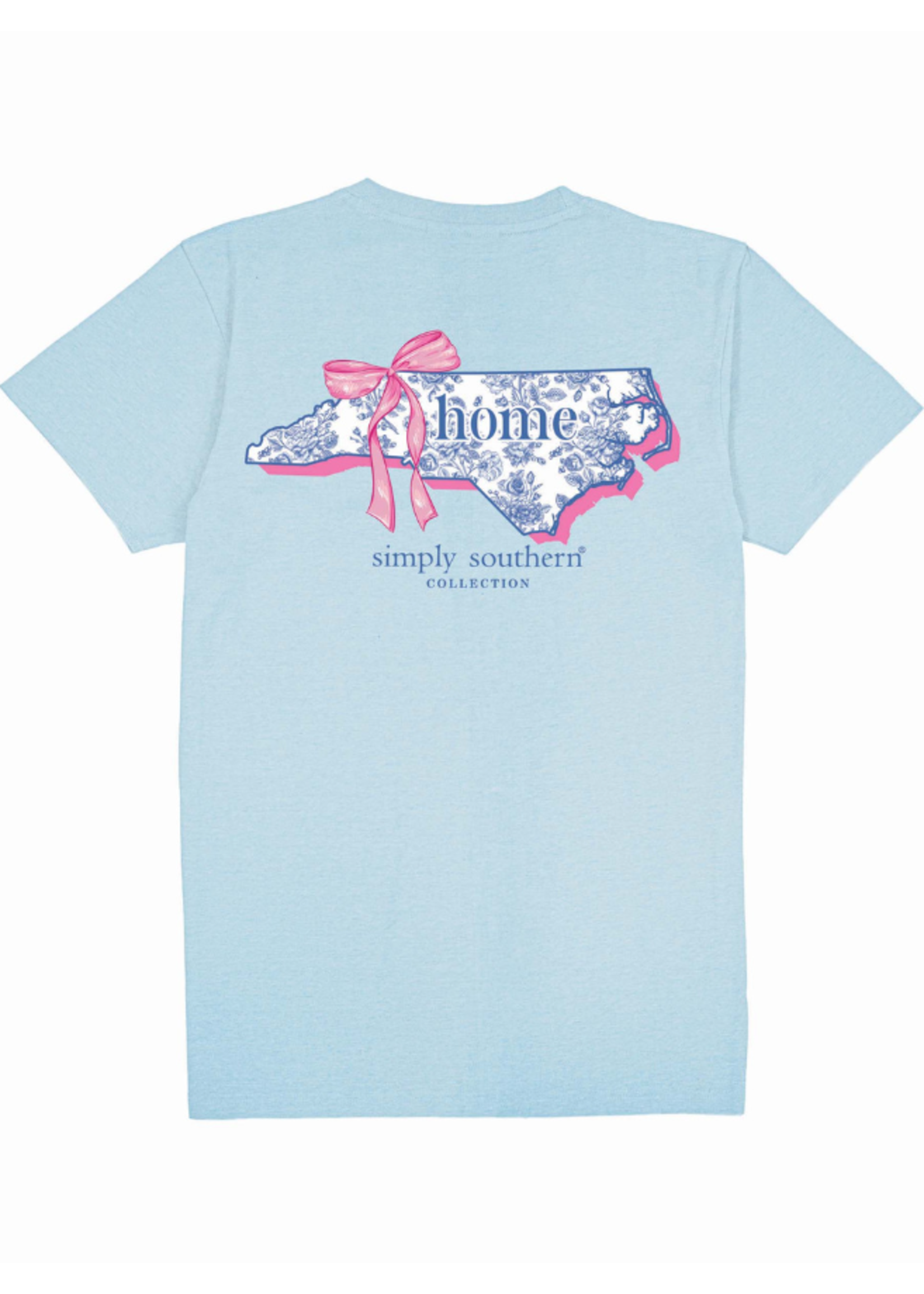 Simply Southern North Carolina Home Bow State s/s T-Shirt