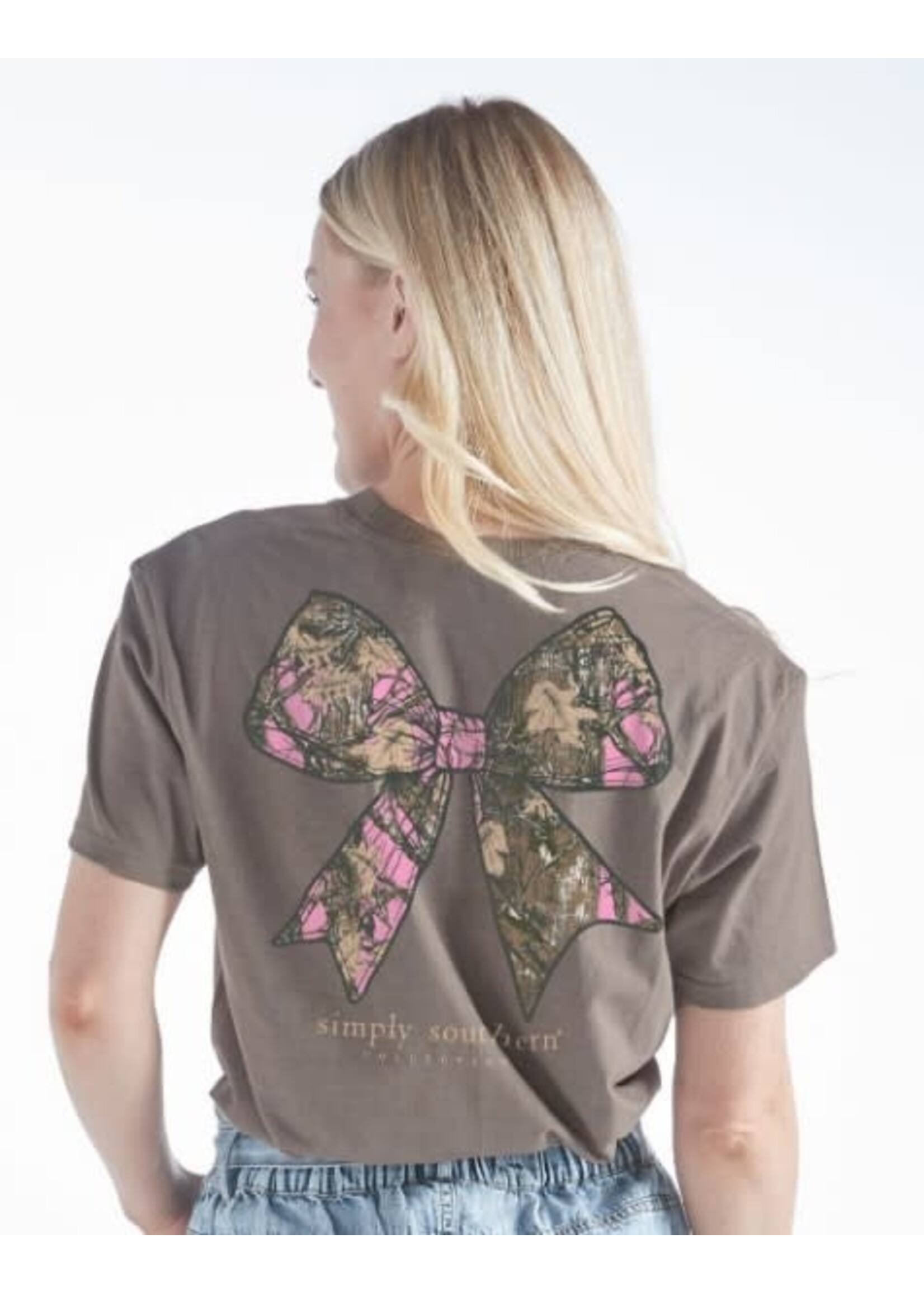 Simply Southern Camo Bow s/s Tee