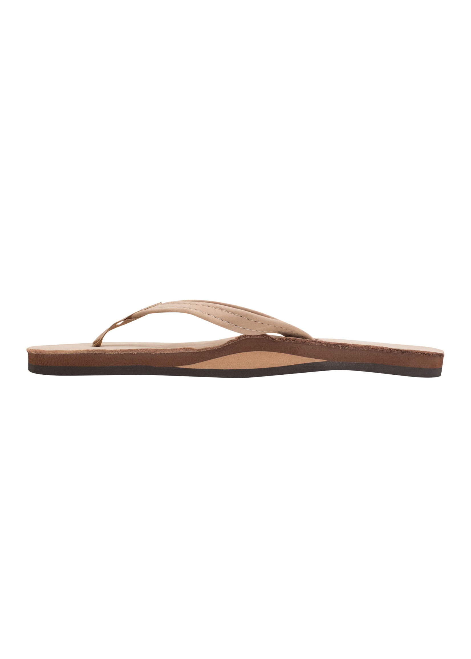 Rainbow Sandals Ladies Premier Leather Single Layer Narrow Strap