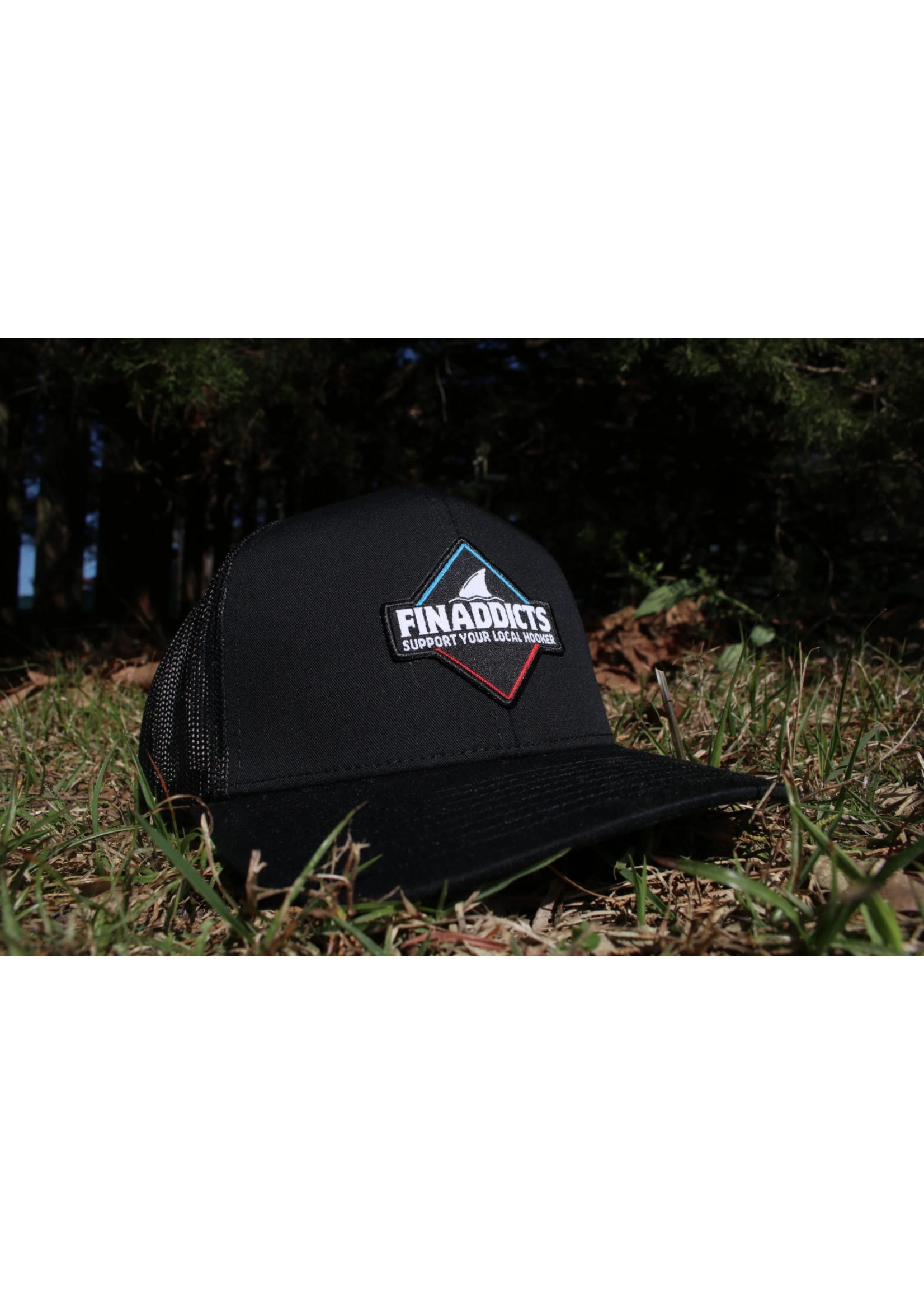 Finaddicts Finaddicts Crest Rope Hat - Black
